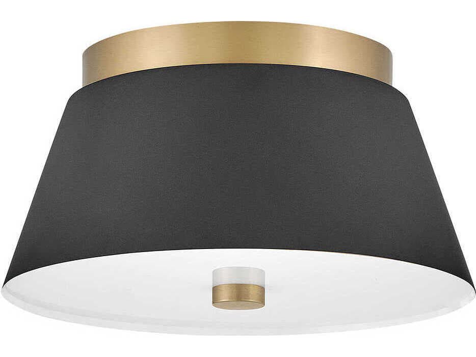 Lark Living Tess 2-Light Black Flush Mount