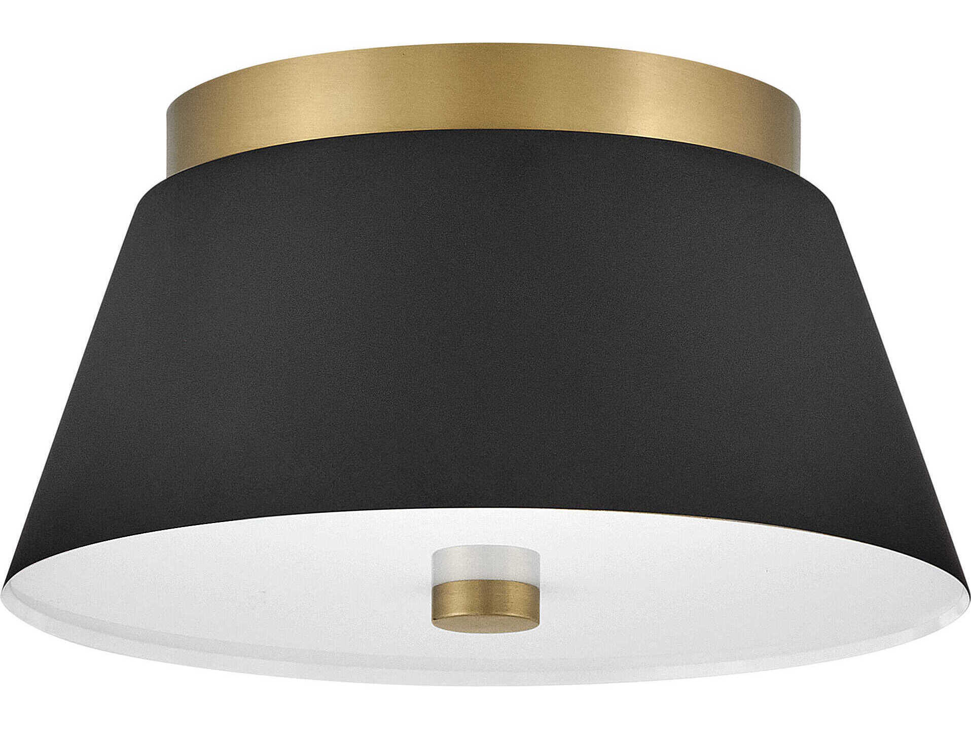 Lark Living Tess 2-Light Black Flush Mount
