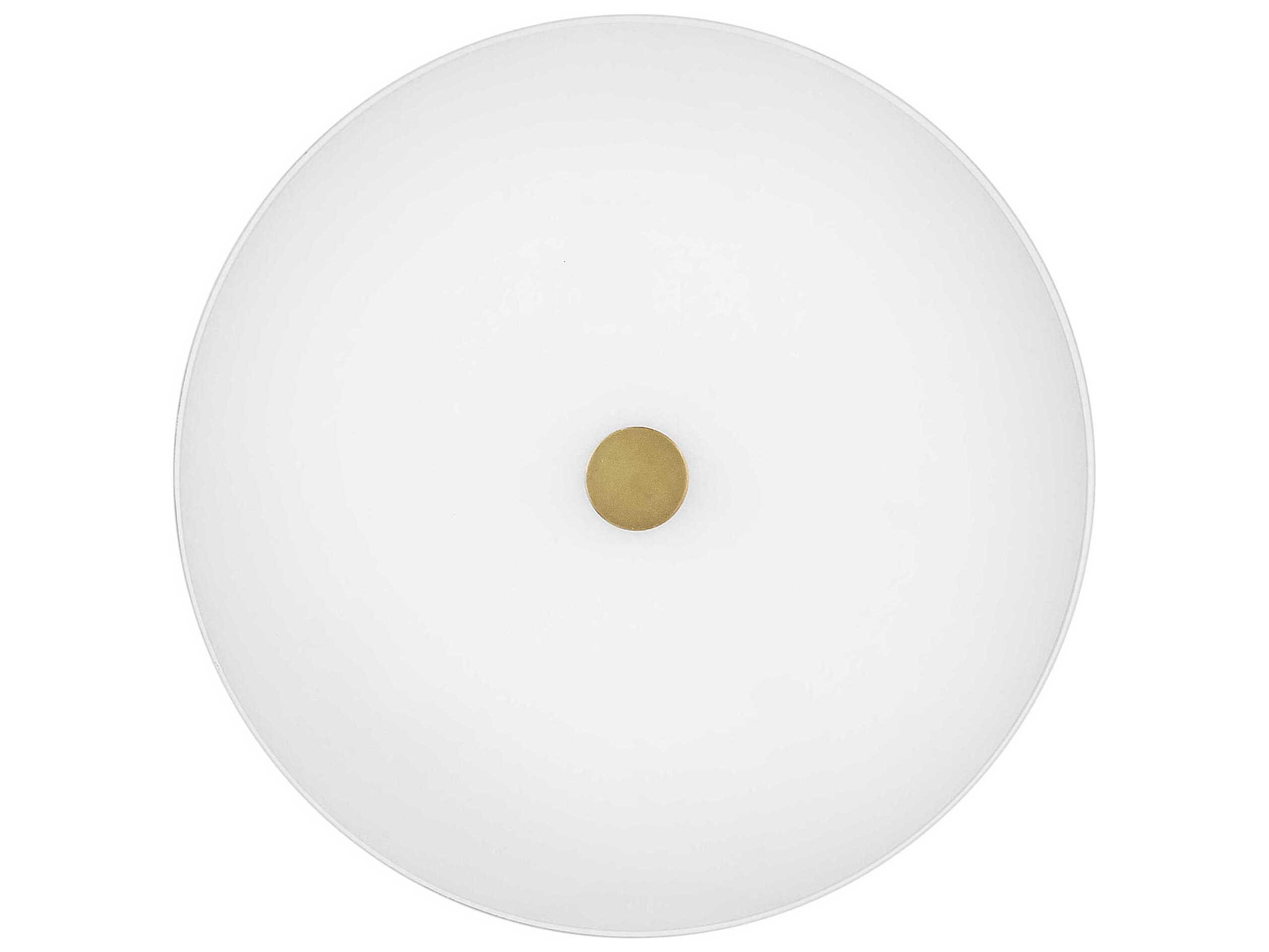 Lark Living Tess 2-Light Black Flush Mount