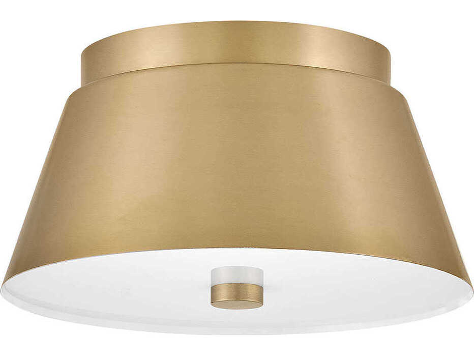 Lark Living Tess 2-Light Lacquered Brass Flush Mount