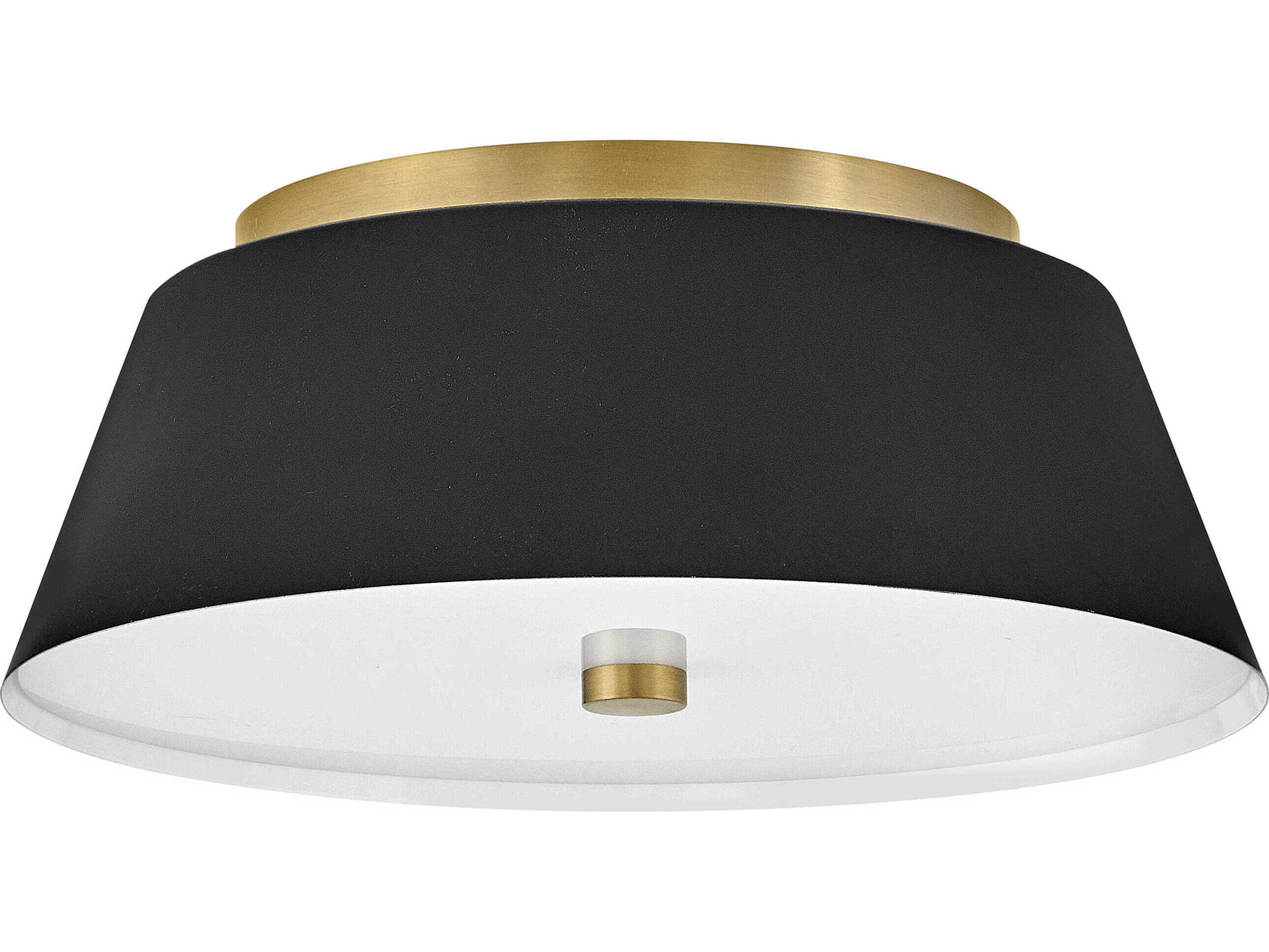 Lark Living Tess 2-Light Black Flush Mount