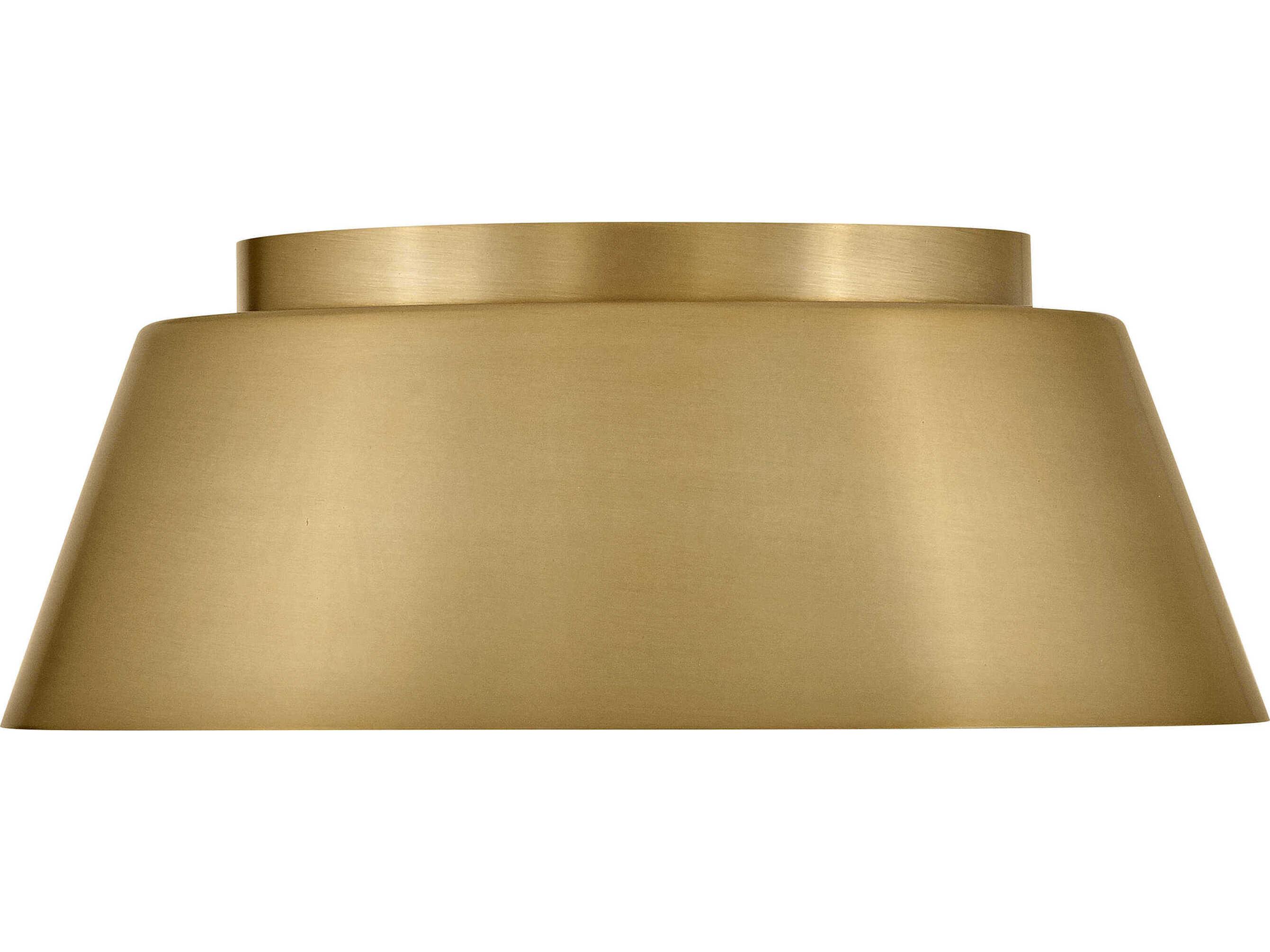 Lark Living Tess 2-Light Lacquered Brass Flush Mount