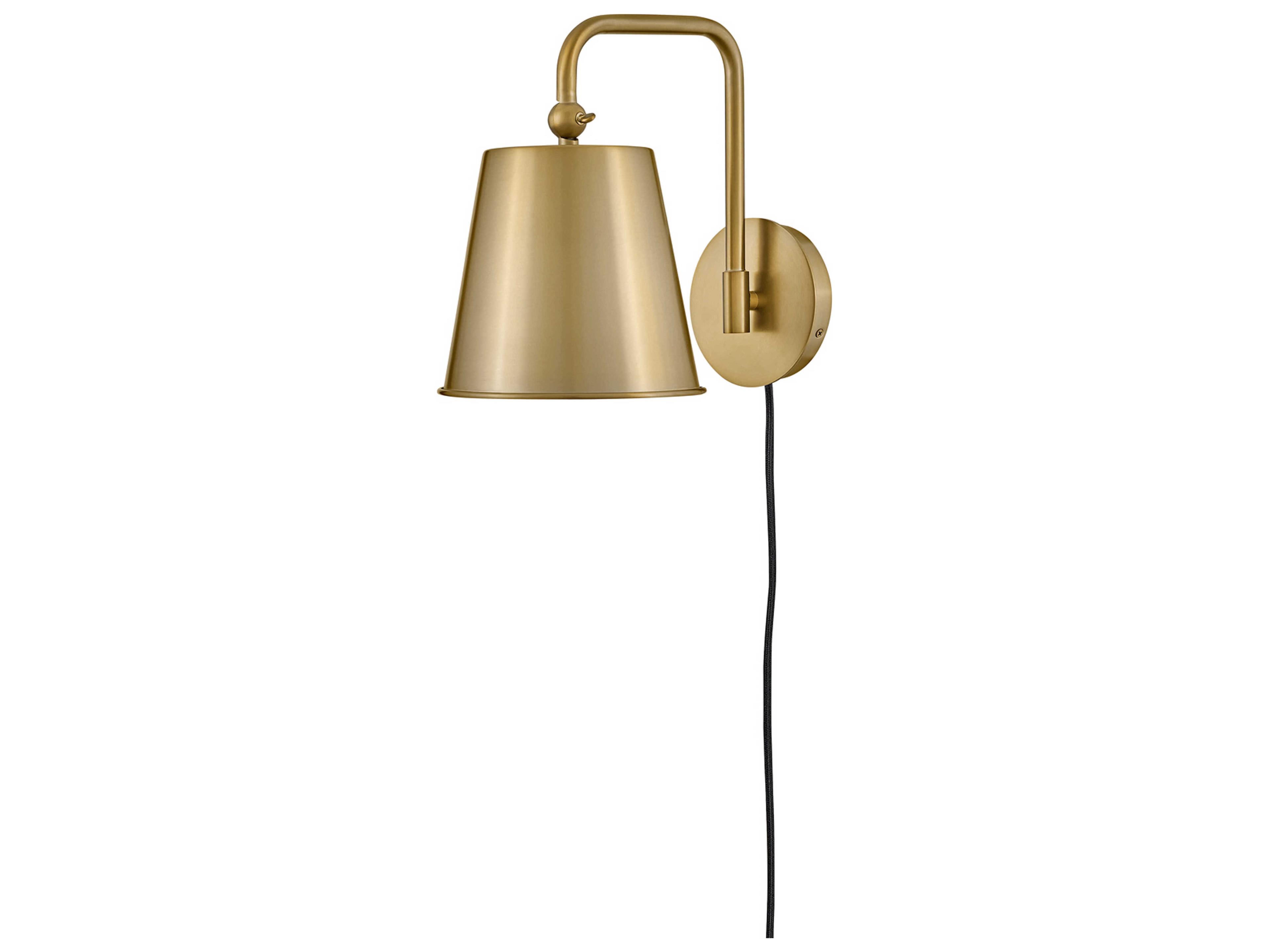 Lark Living Blake 1-Light Lacquered Brass Wall Sconce