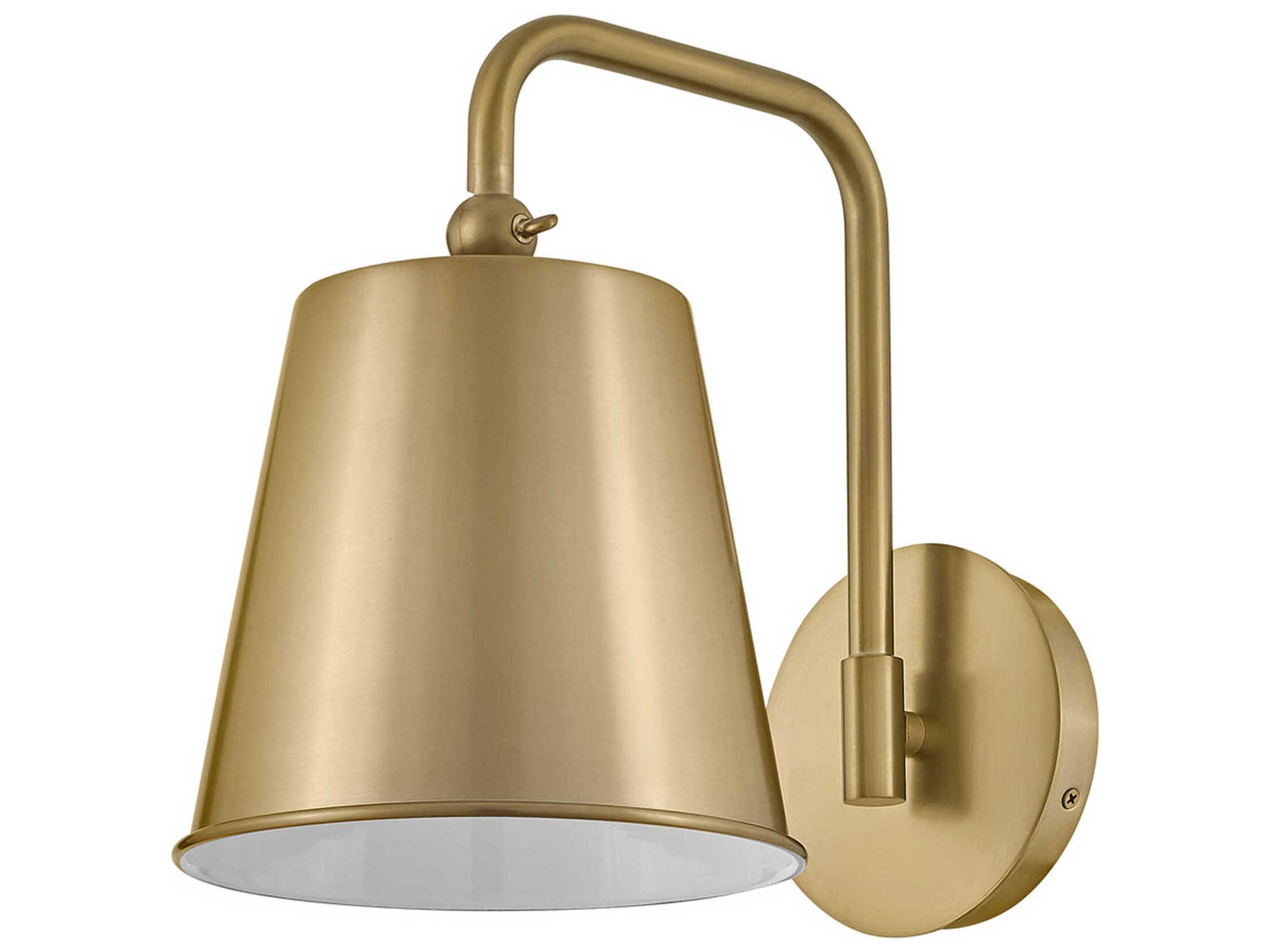 Lark Living Blake 1-Light Lacquered Brass Wall Sconce