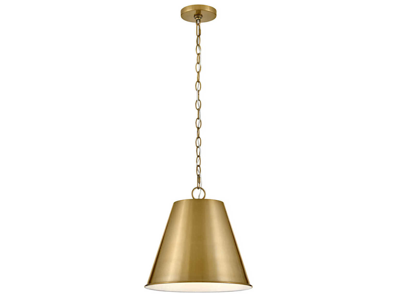 Lark Living Blake 1-Light Lacquered Brass Empire Pendant