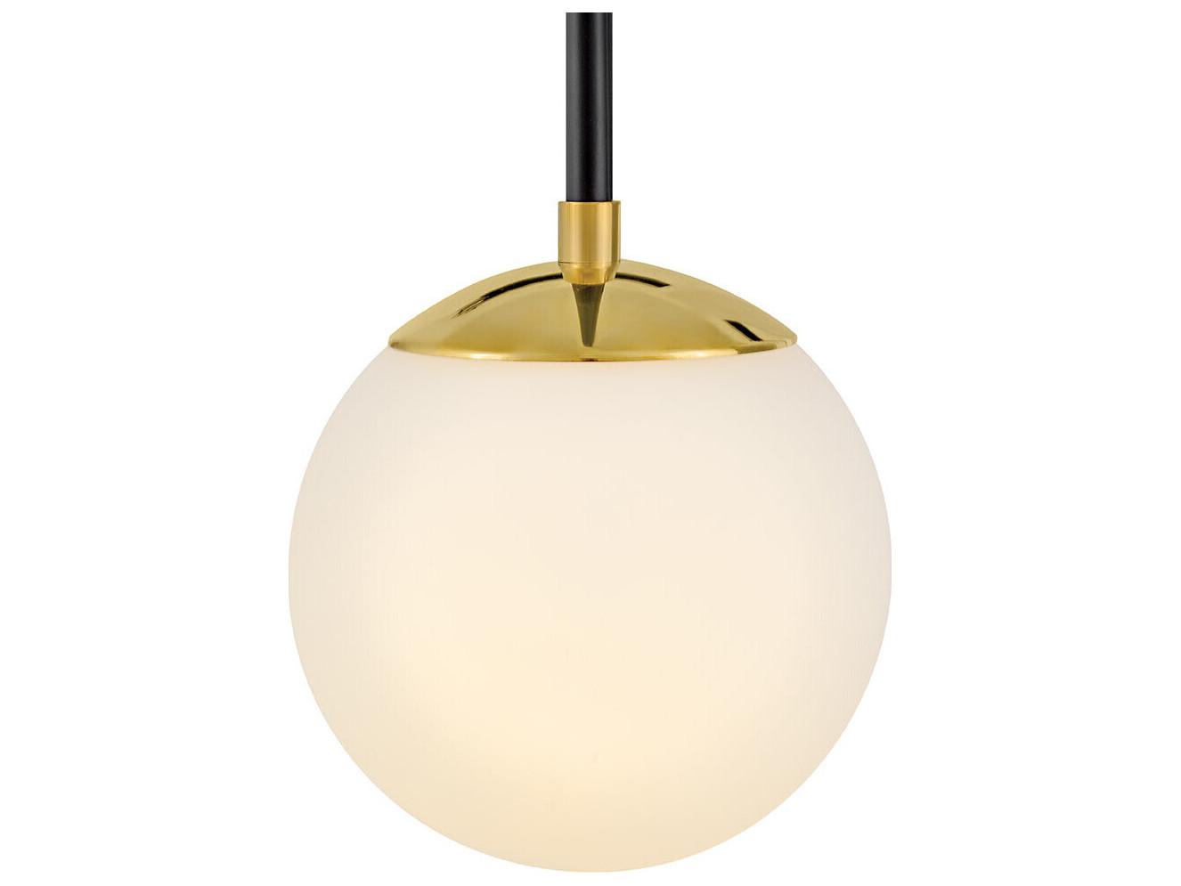 Lark Living Auggie 1-Light Bright Brass Walnut Brown Wall Sconce