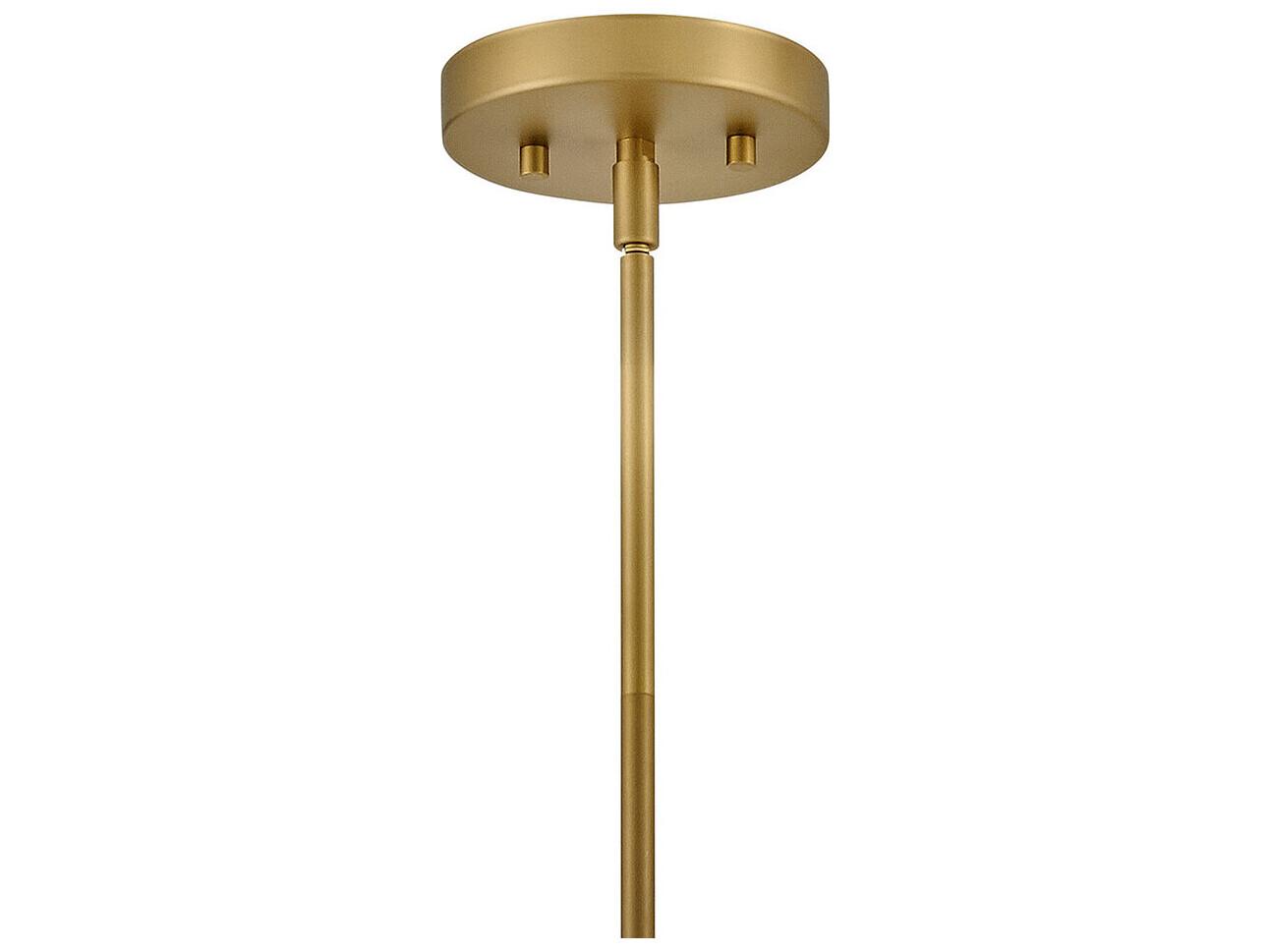 Lark Living Lucy 1-Light Black Lacquered Brass Mini Pendant