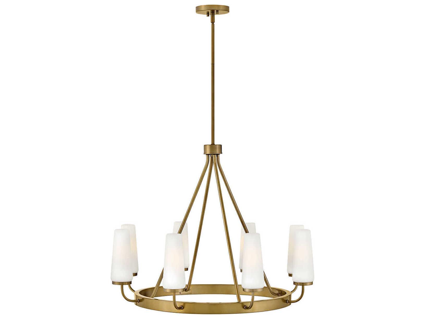 Lark Living Selma 8-Light Gold Chandelier