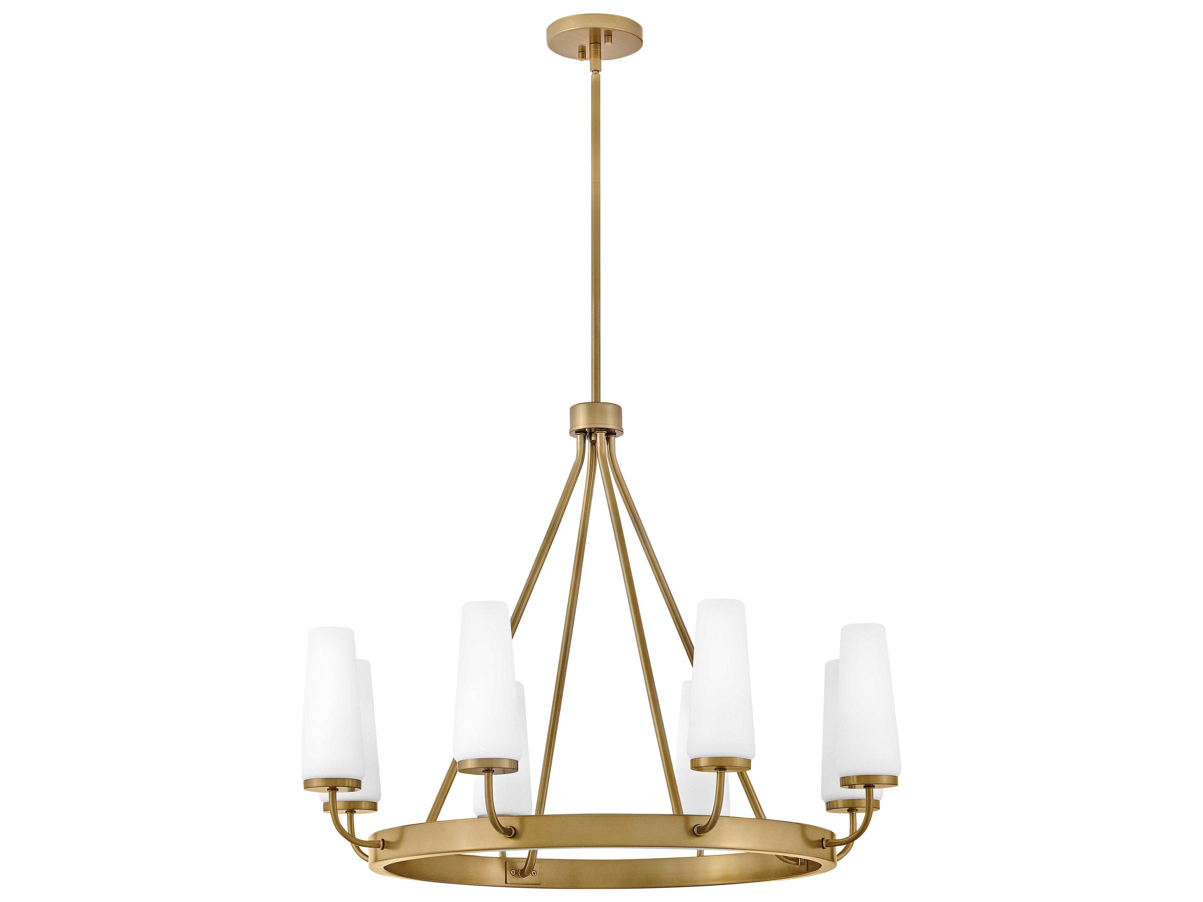 Lark Living Selma 8-Light Gold Chandelier