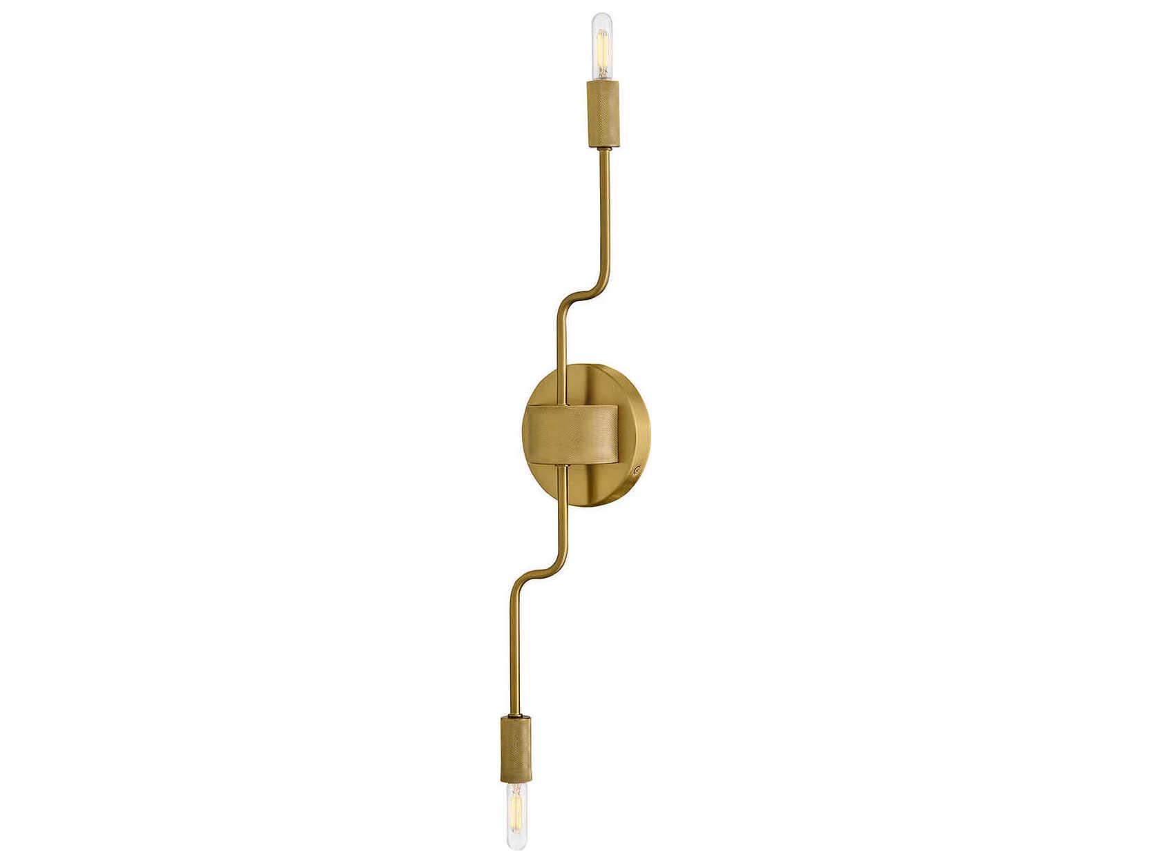 Lark Living Austen 2-Light Lacquered Brass Wall Sconce