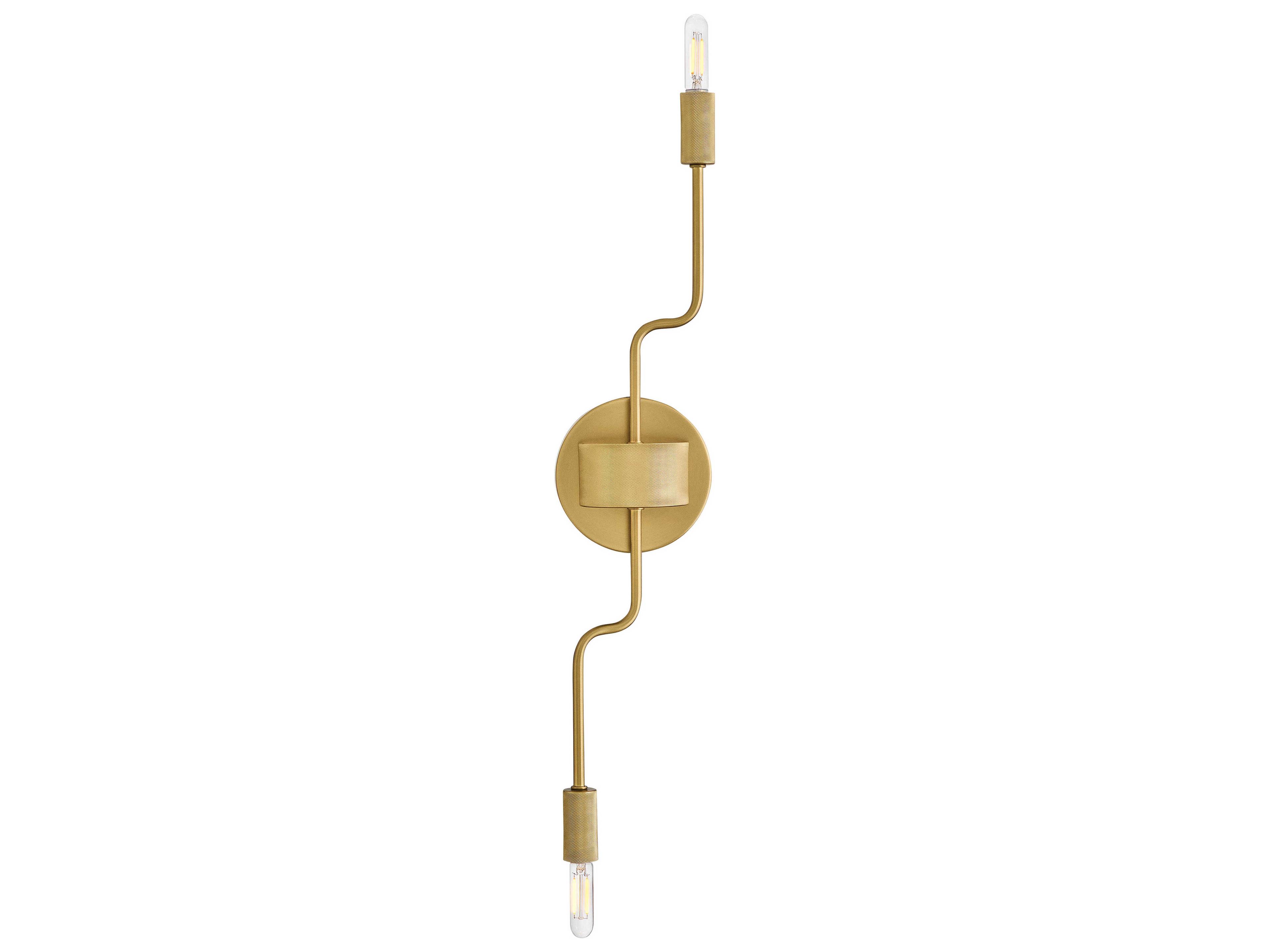 Lark Living Austen 2-Light Lacquered Brass Wall Sconce