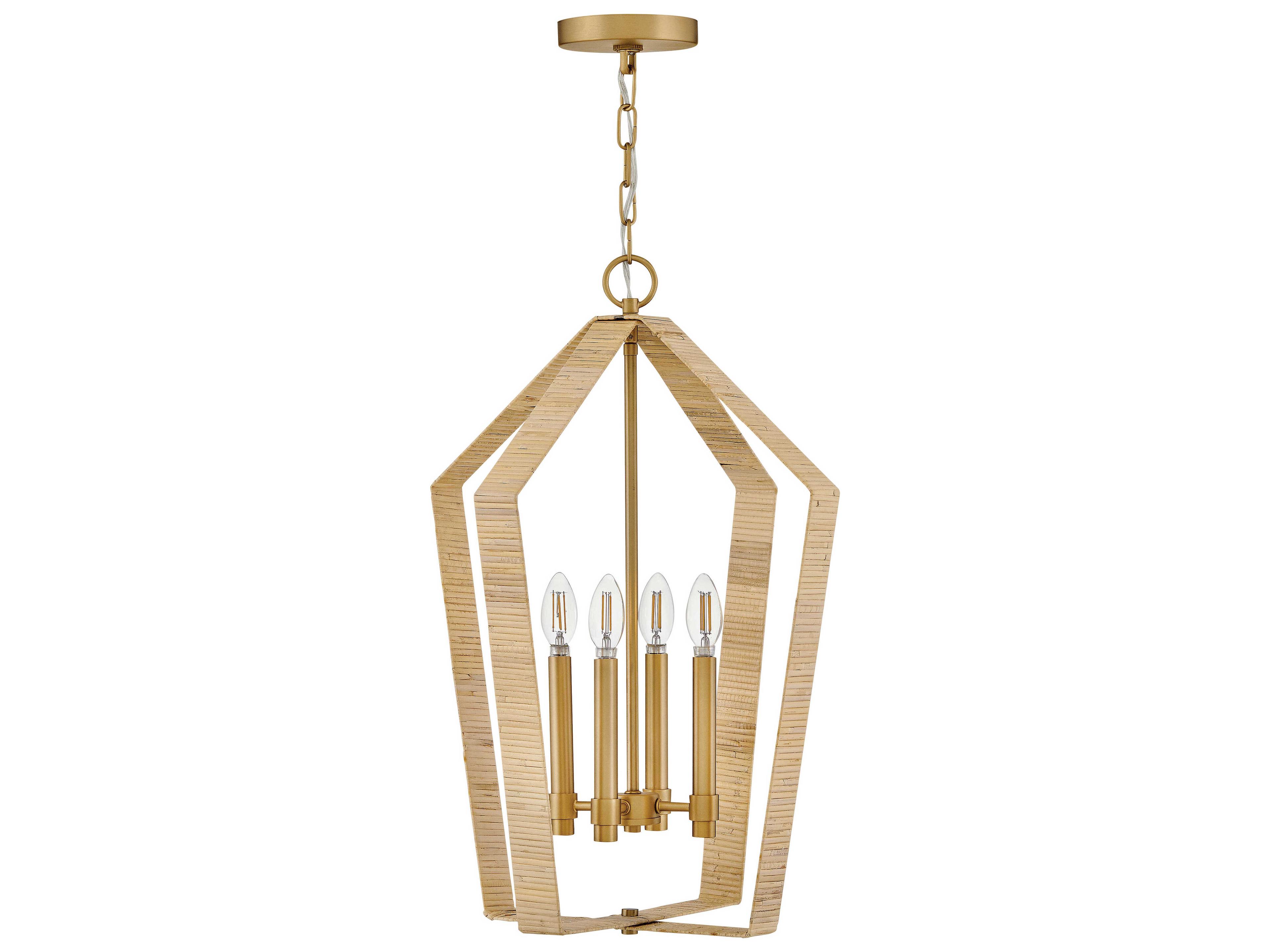 Lark Living Sammi 4-Light Lacquered Brass Pendant