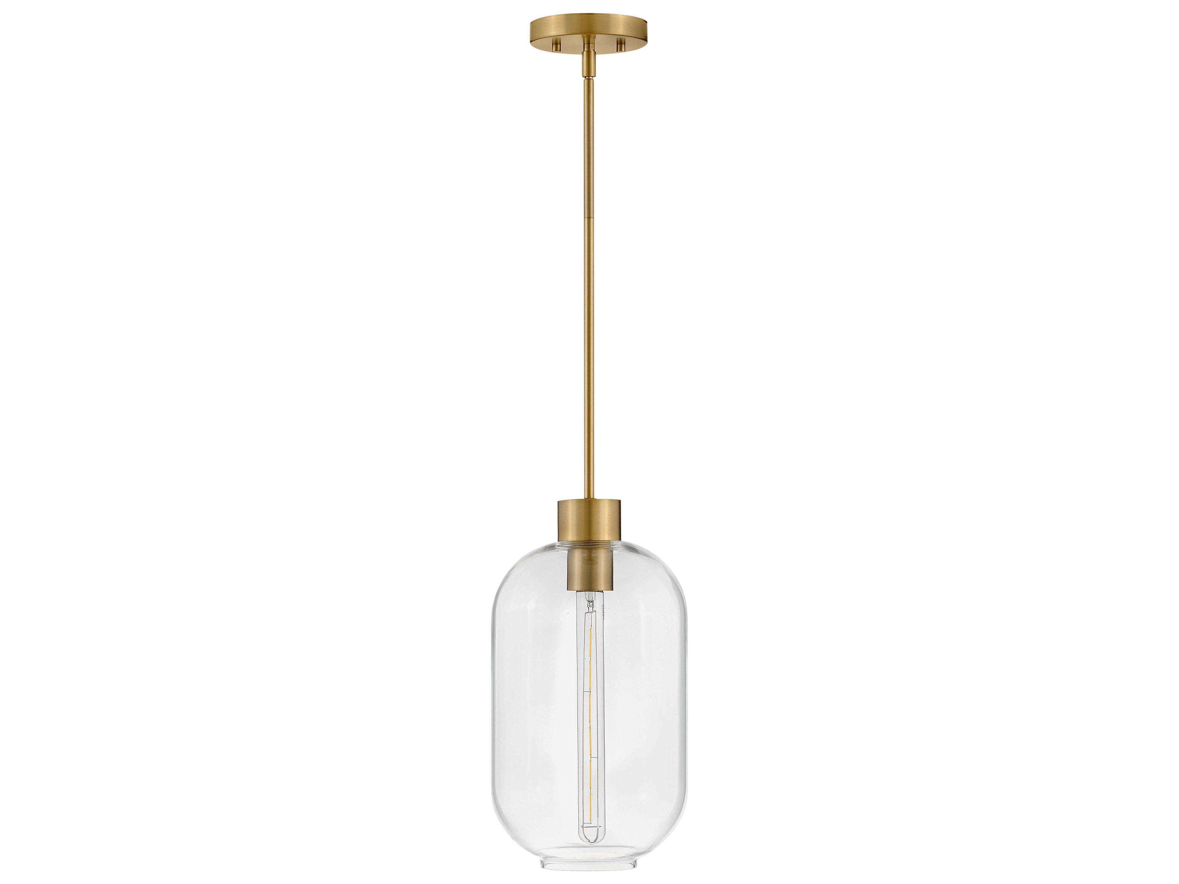 Lark Living Greer 1-Light Lacquered Brass Mini Pendant