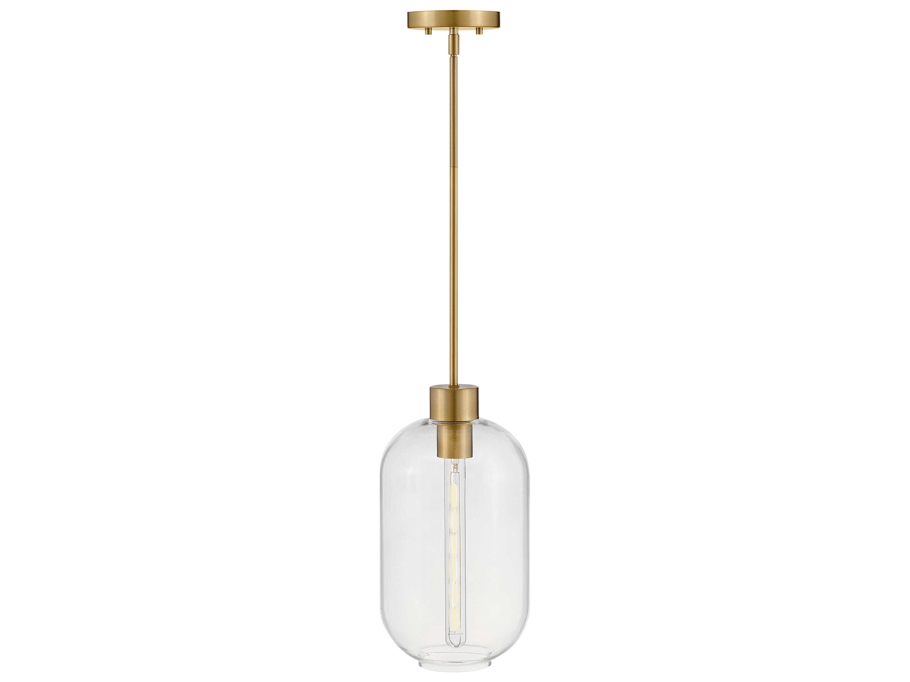 Lark Living Greer 1-Light Lacquered Brass Mini Pendant