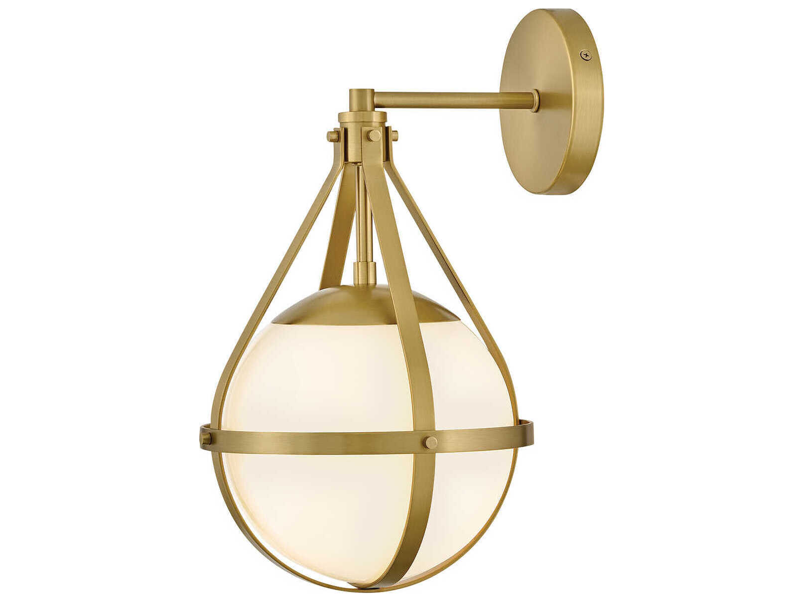 Lark Living Colby 1-Light Lacquered Brass Wall Sconce