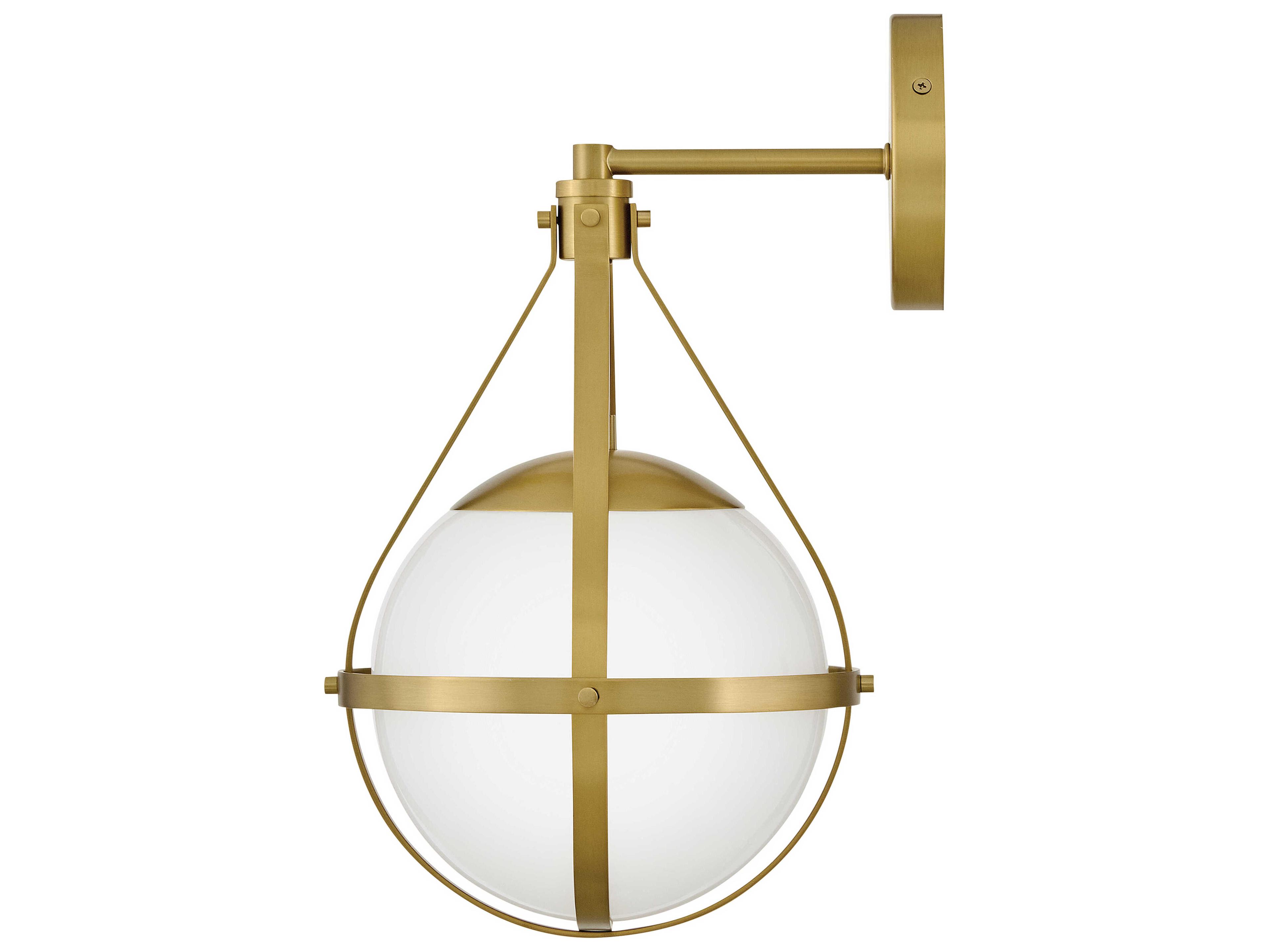 Lark Living Colby 1-Light Lacquered Brass Wall Sconce