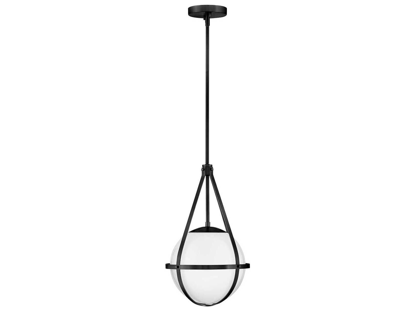 Lark Living Colby 1-Light Black Globe Mini Pendant