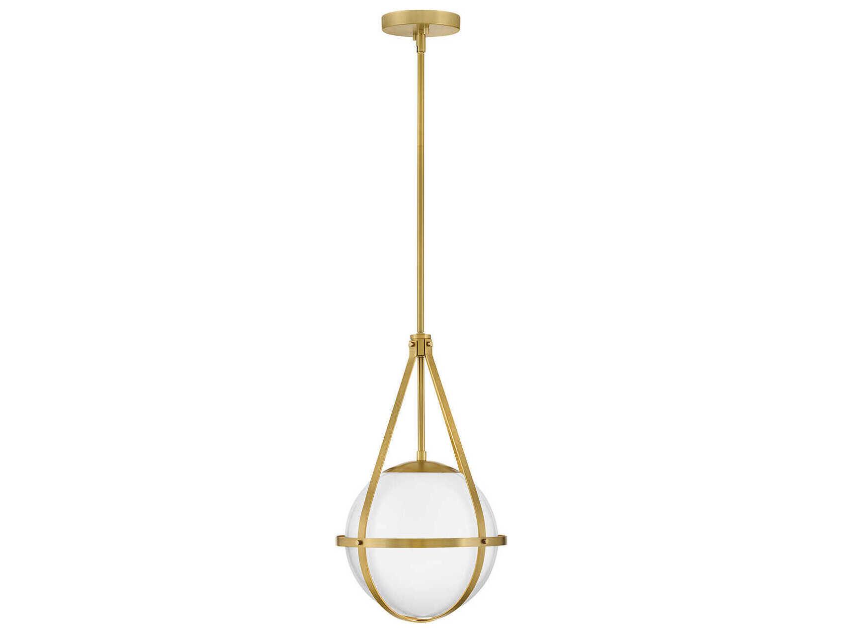 Lark Living Colby 1-Light Lacquered Brass Globe Mini Pendant