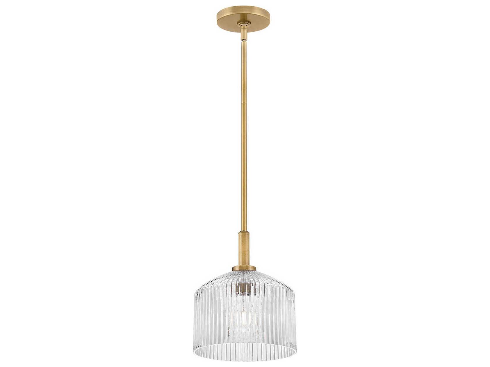 Lark Living Lisette 1-Light Lacquered Brass Dome Mini Pendant
