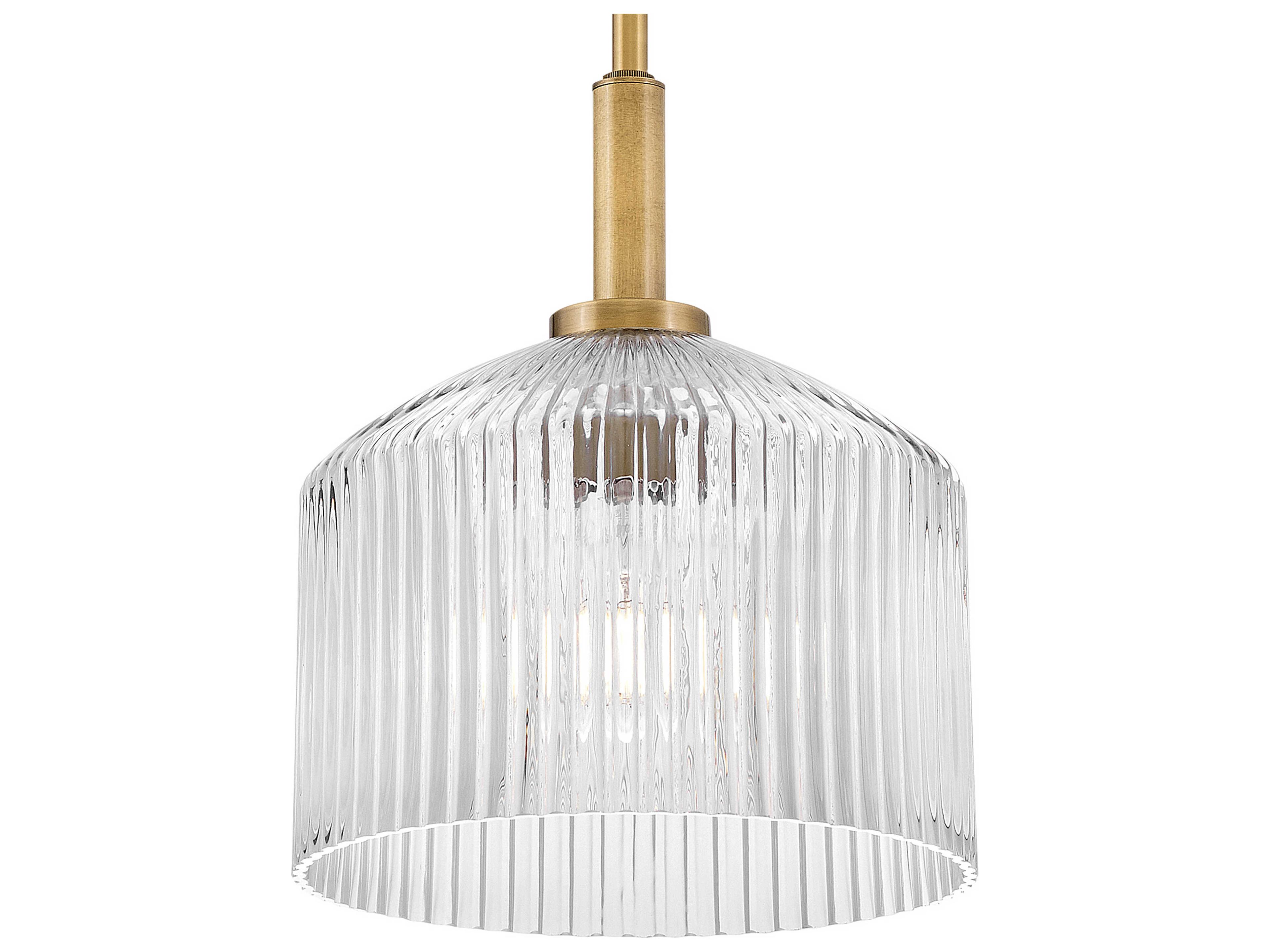Lark Living Lisette 1-Light Lacquered Brass Dome Mini Pendant