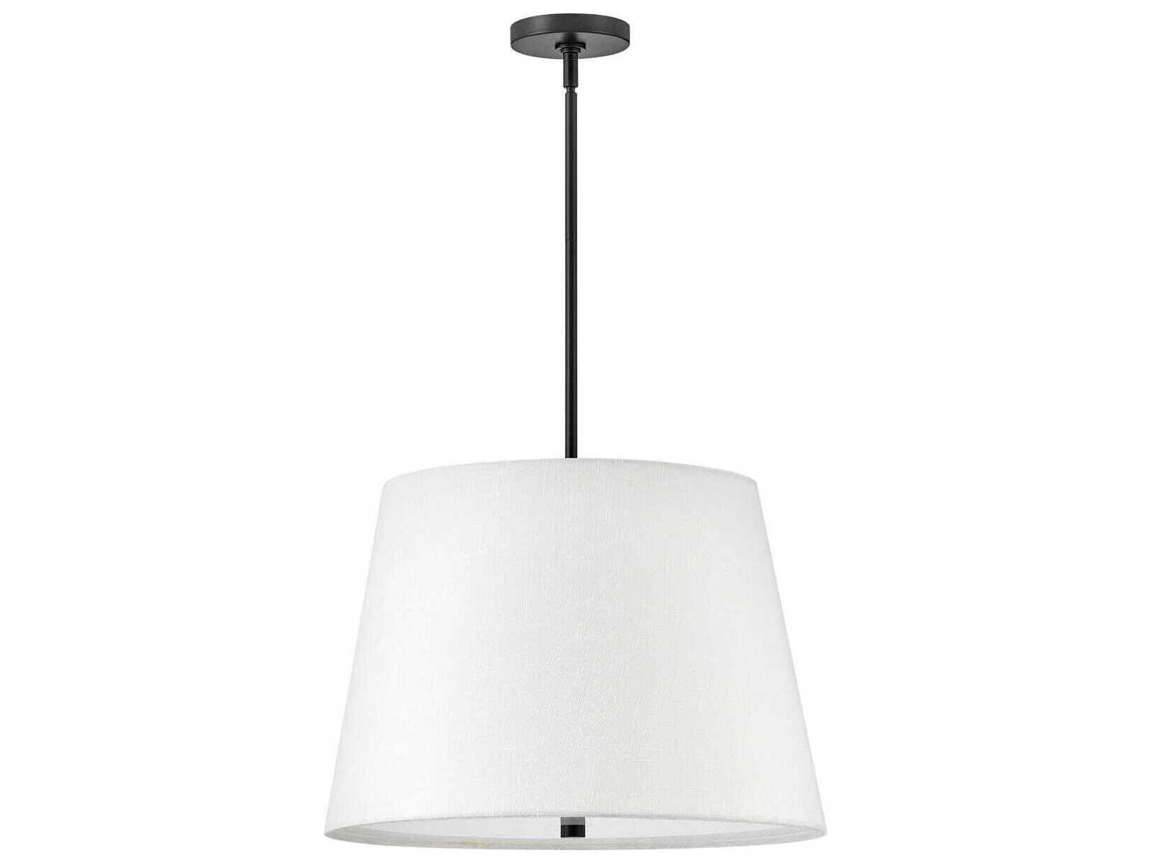 Lark Living Beale 3-Light Black Drum Pendant