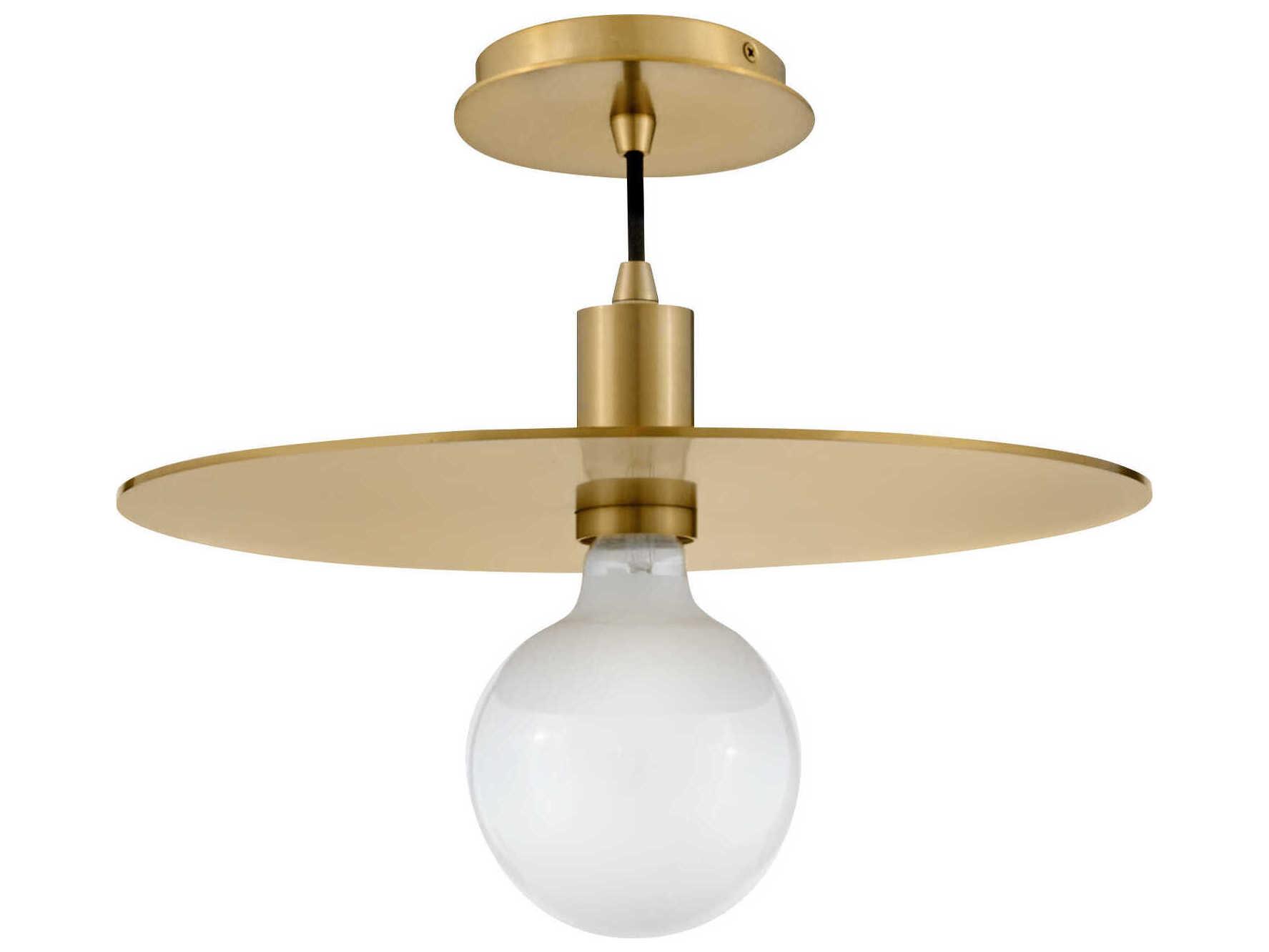 Lark Living Lulu 1-Light Lacquered Brass Pendant
