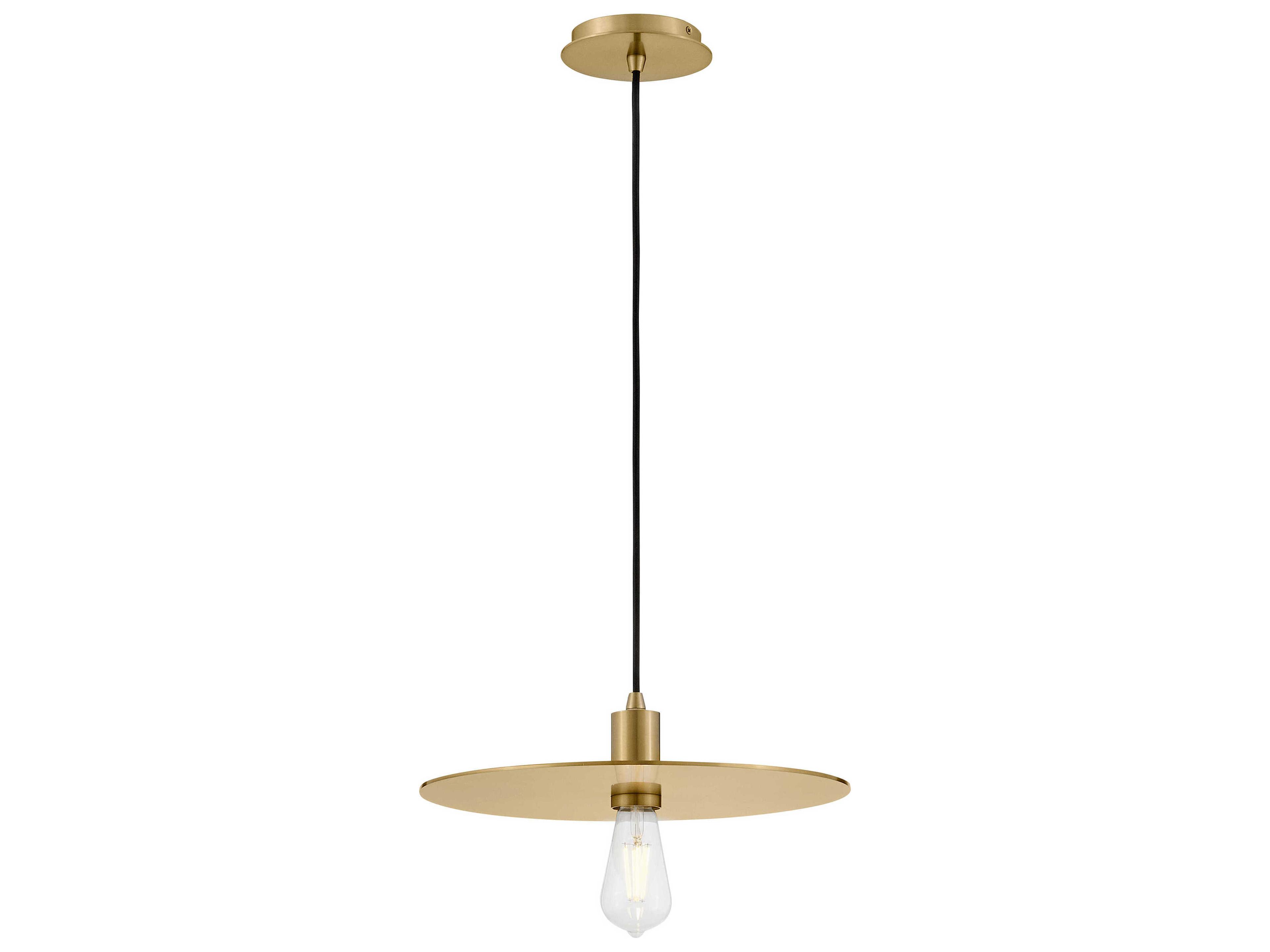 Lark Living Lulu 1-Light Lacquered Brass Pendant