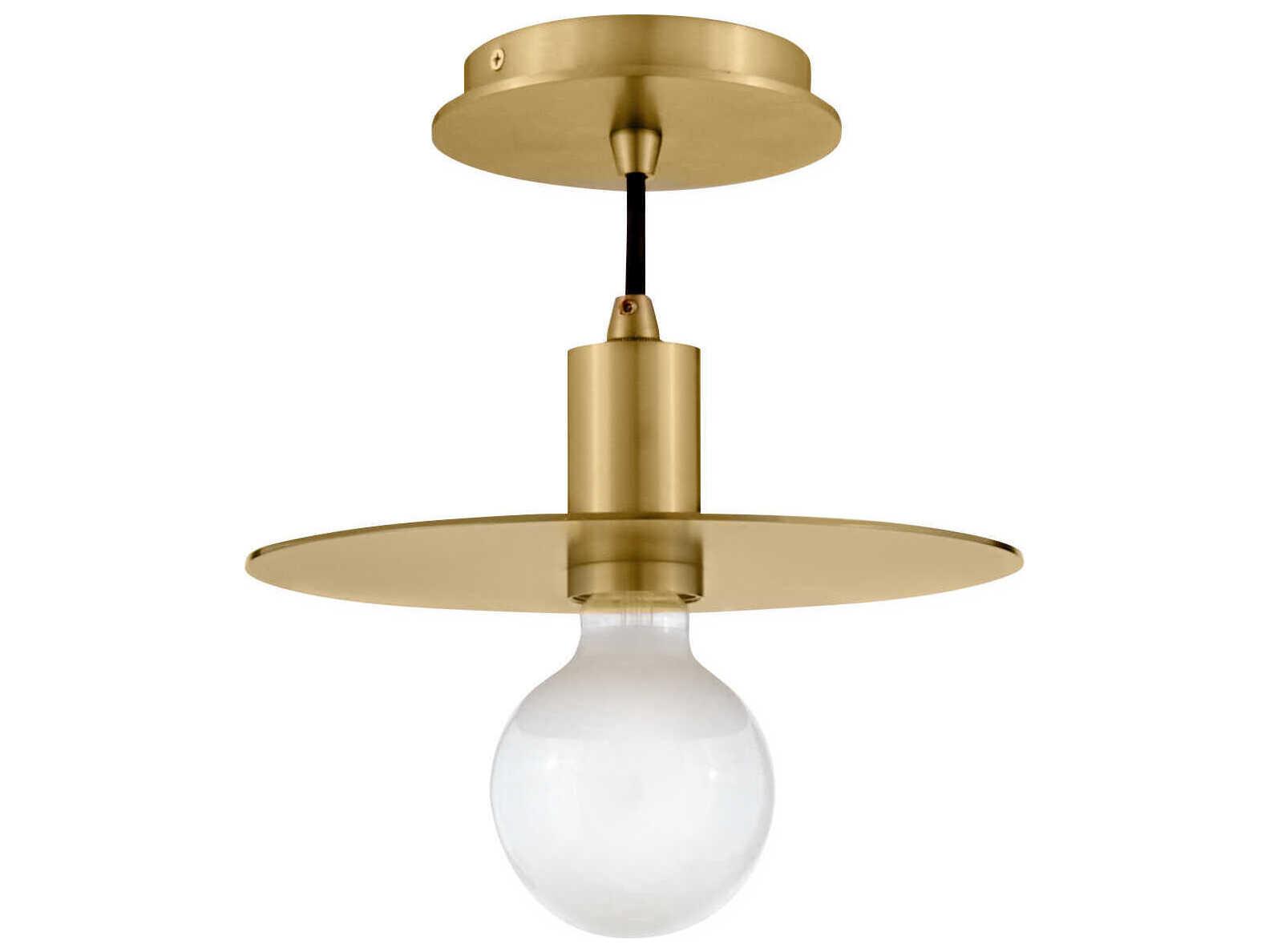 Lark Living Lulu 1-Light Lacquered Brass Mini Pendant