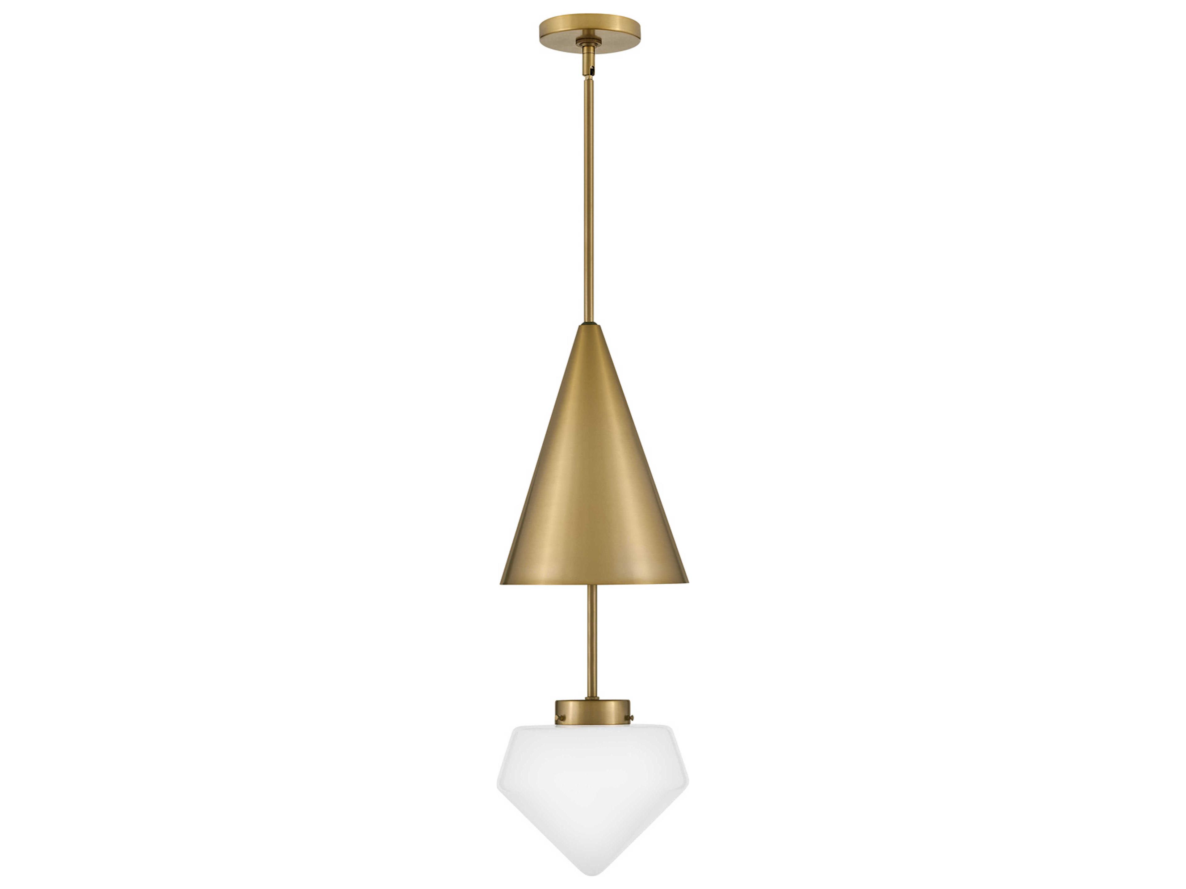 Lark Living Betty 1-Light Lacquered Brass Mini Pendant