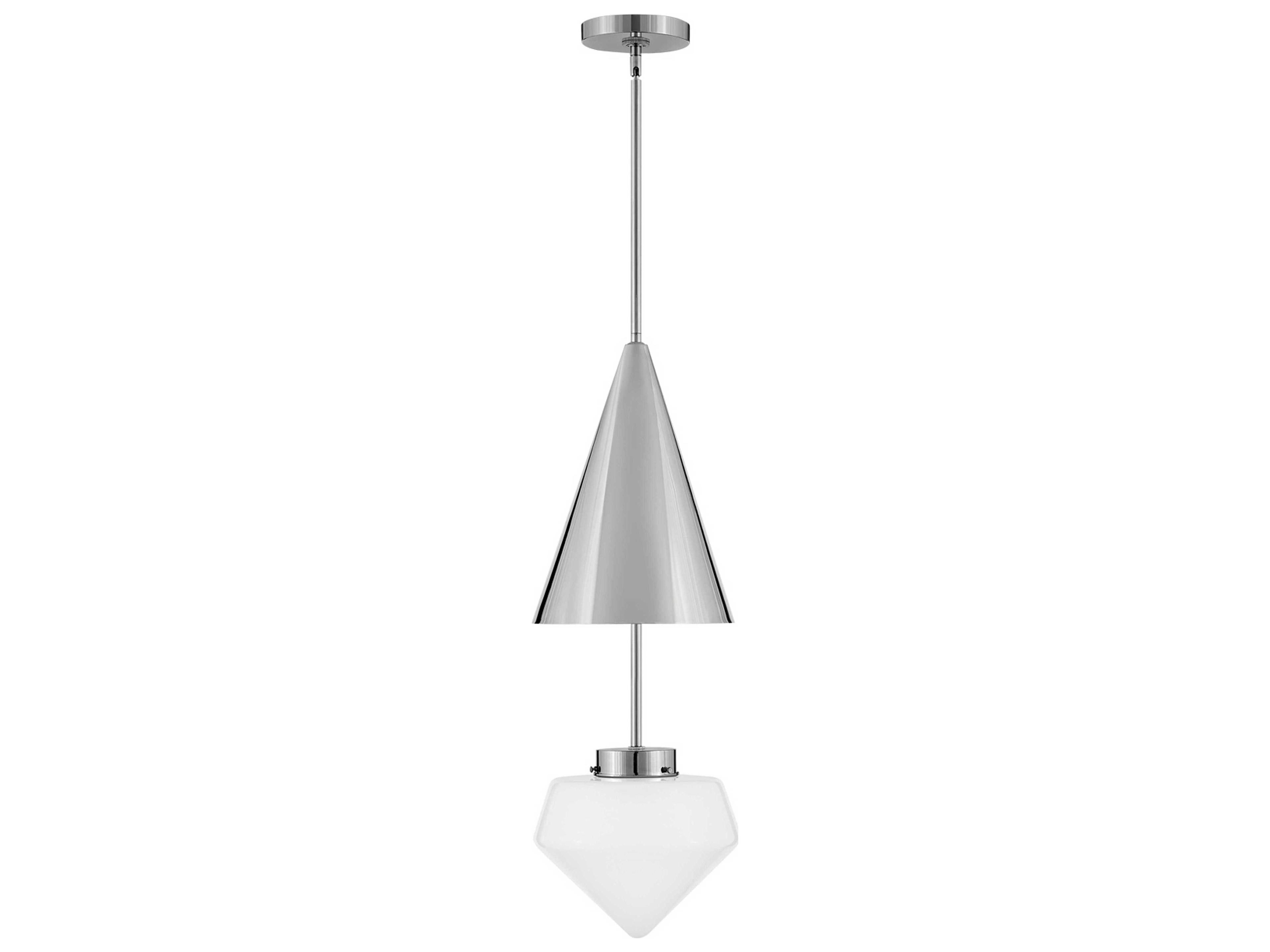 Lark Living Betty 1-Light Polished Nickel Mini Pendant
