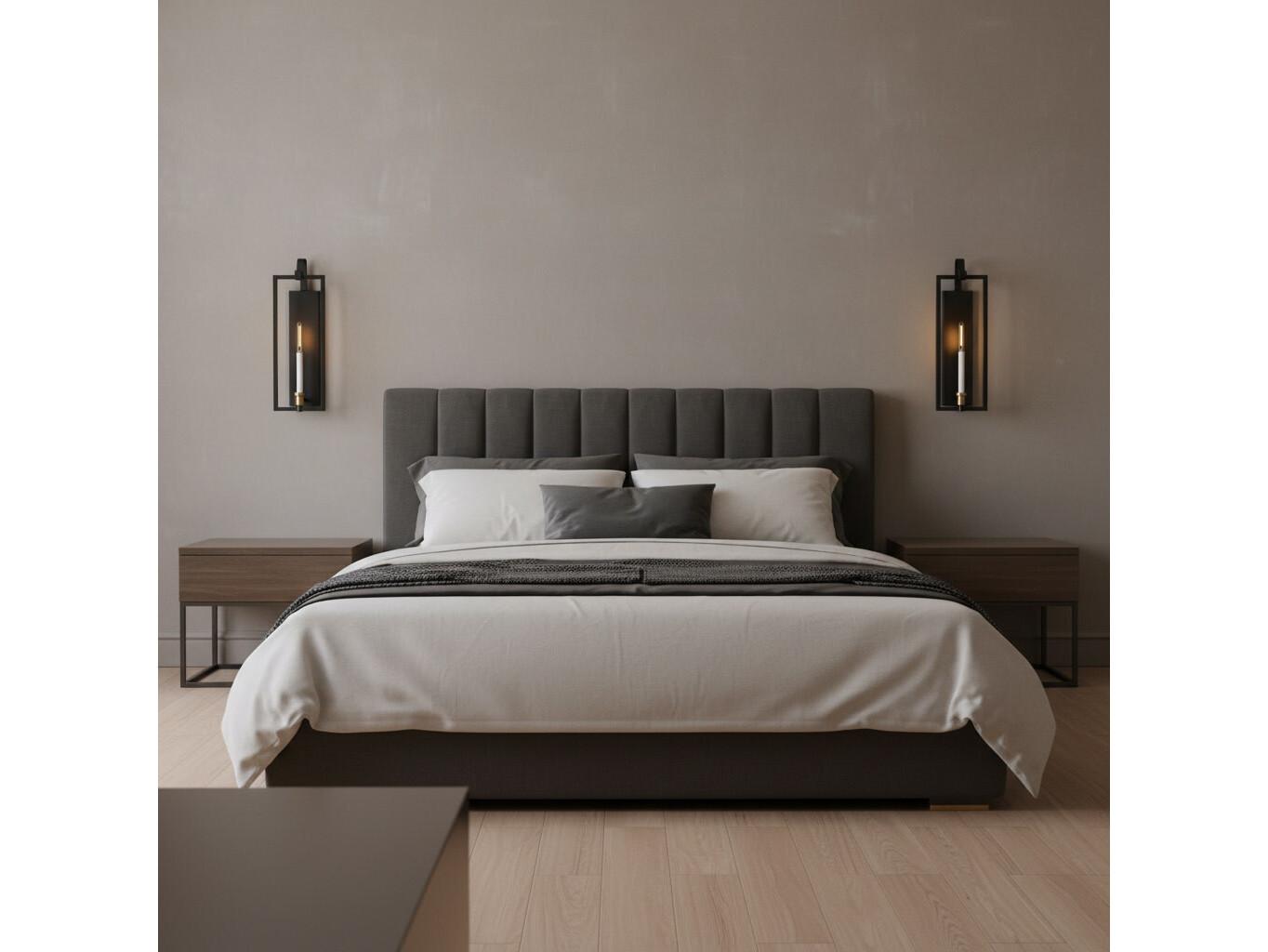 Lark Living Stassi 1-Light Black Wall Sconce