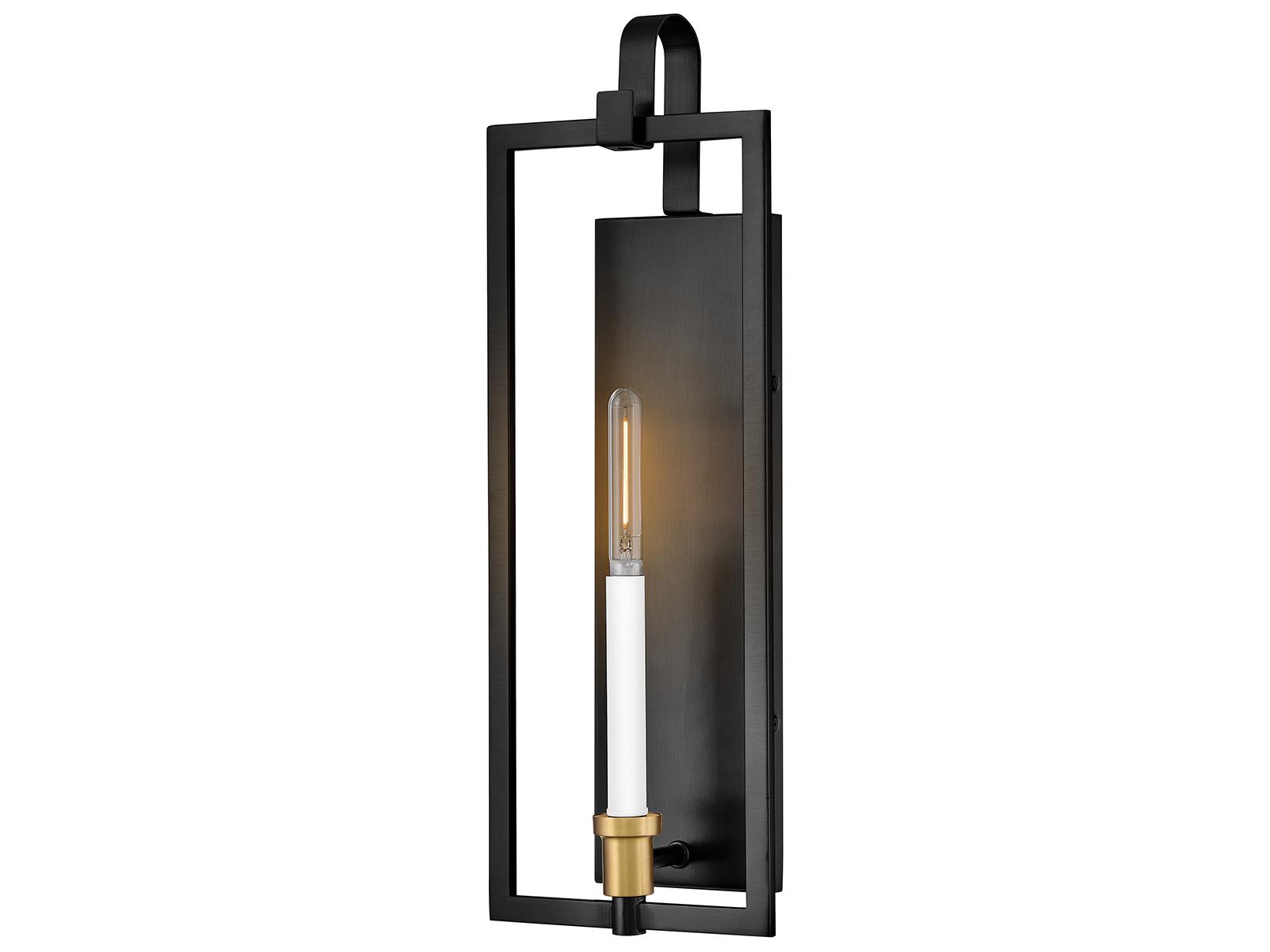 Lark Living Stassi 1-Light Black Wall Sconce