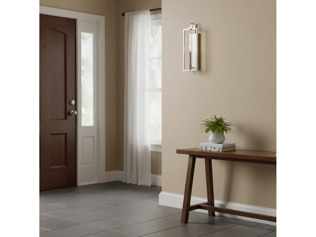 Lark Living Stassi 1-Light Brushed Nickel Wall Sconce