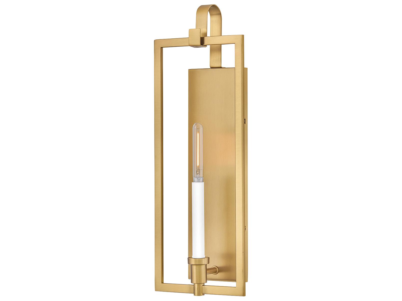 Lark Living Stassi 1-Light Lacquered Brass Wall Sconce