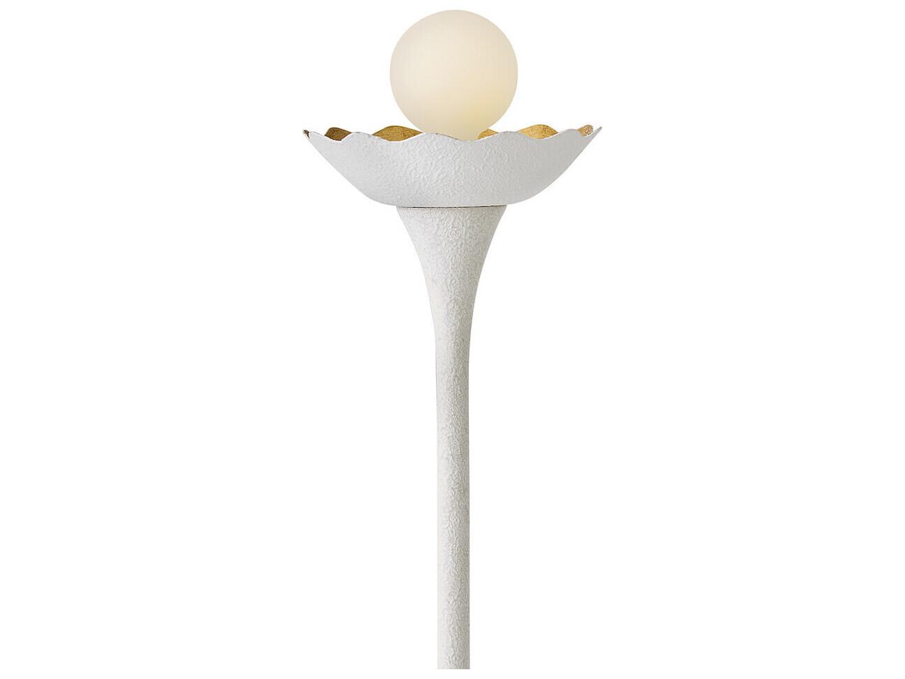 Lark Living Darla 1-Light Textured Plaster White Wall Sconce