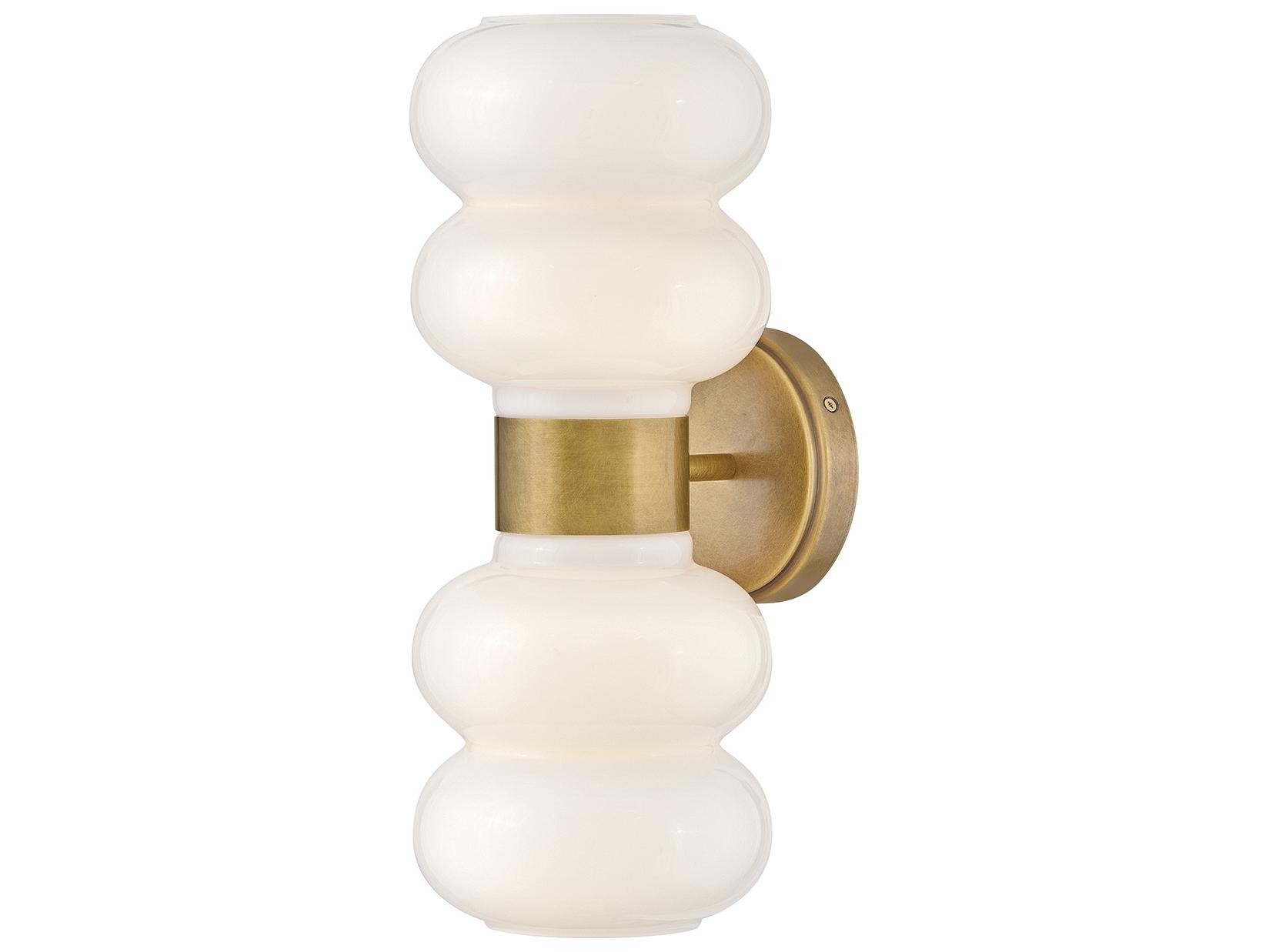 Lark Living Nadia 2-Light Lacquered Brass Wall Sconce