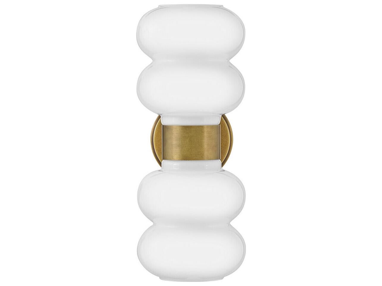 Lark Living Nadia 2-Light Lacquered Brass Wall Sconce