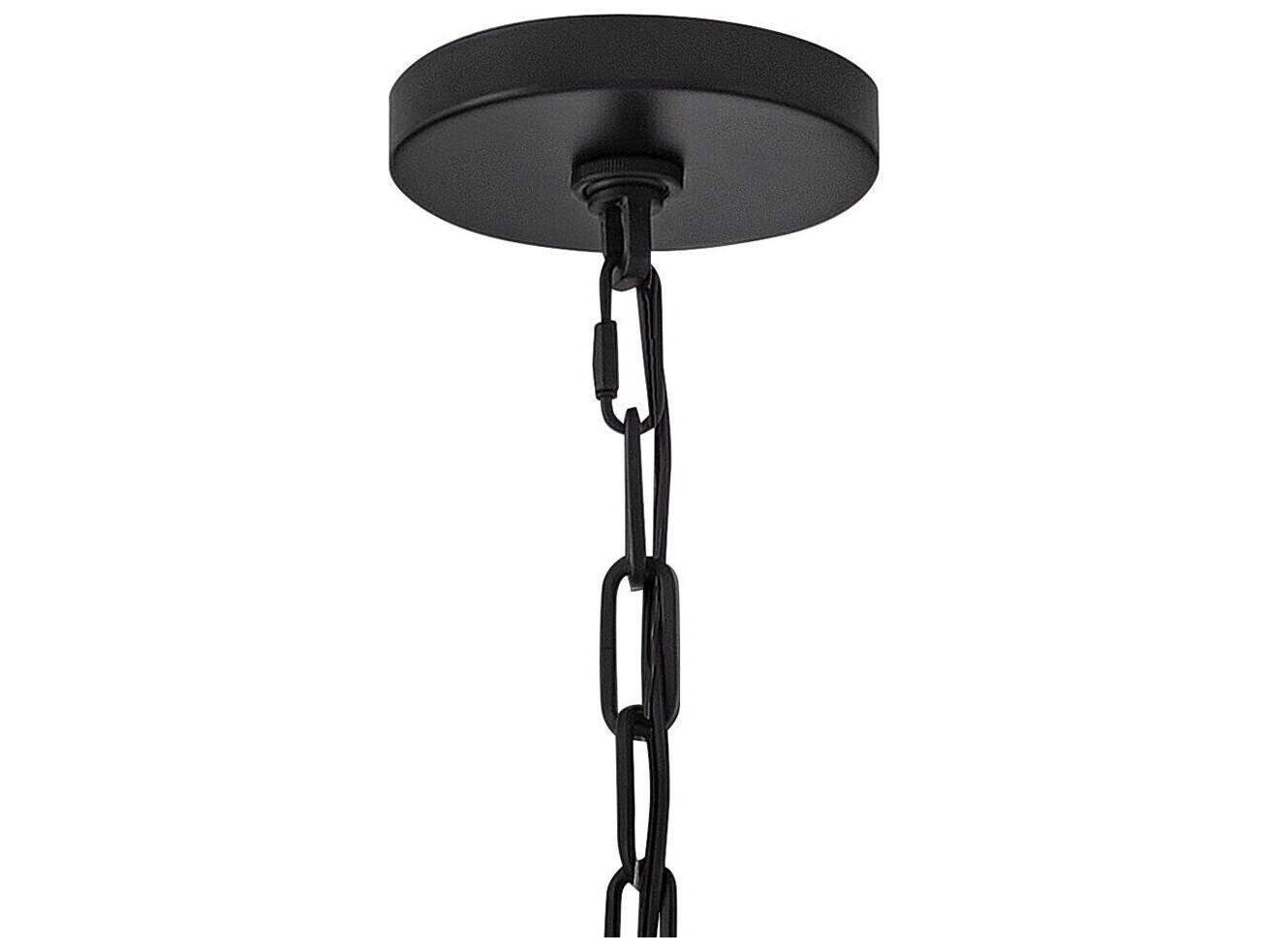 Lark Living Rivi 1-Light Black Pendant