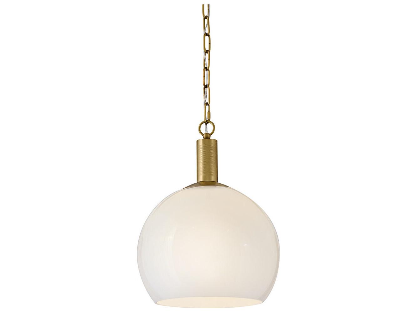 Lark Living Rivi 1-Light Lacquered Brass Pendant