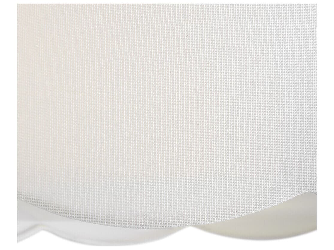 Lark Living Bliss 2-Light Black Drum Semi Flush Mount