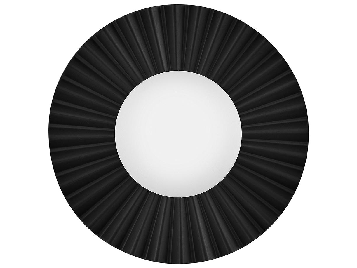 Lark Living Stevie 1-Light Black Globe Flush Mount