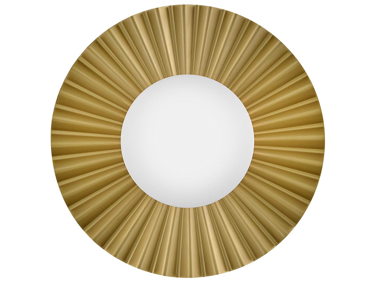 Lark Living Stevie 1-Light Lacquered Brass Globe Flush Mount