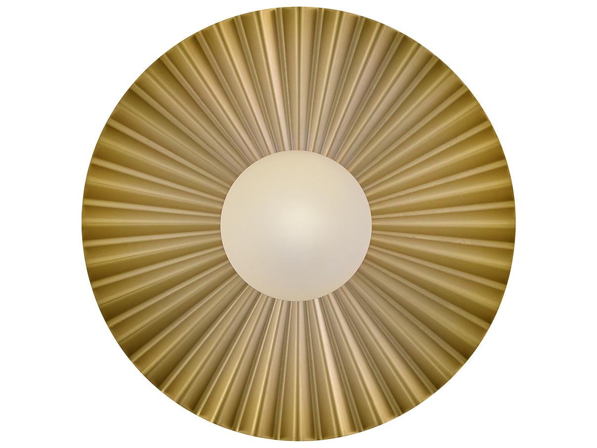 Lark Living Stevie 1-Light Lacquered Brass Globe Flush Mount