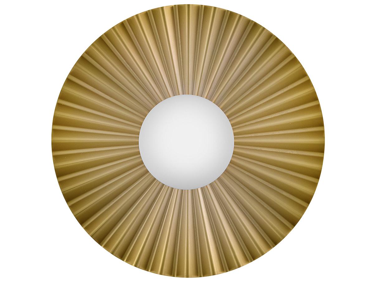 Lark Living Stevie 1-Light Lacquered Brass Globe Flush Mount