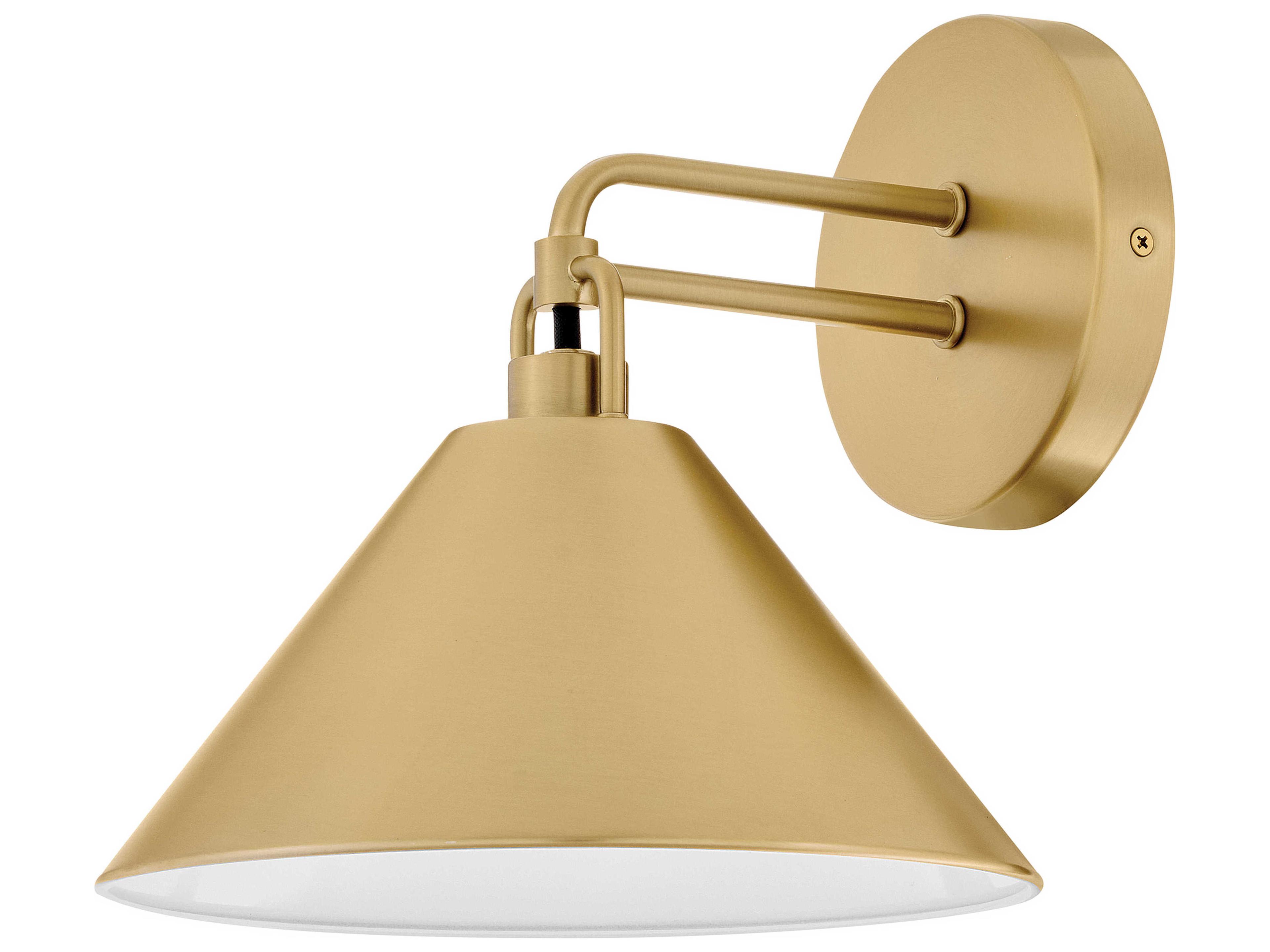 Lark Living Milo 1-Light Lacquered Brass Wall Sconce