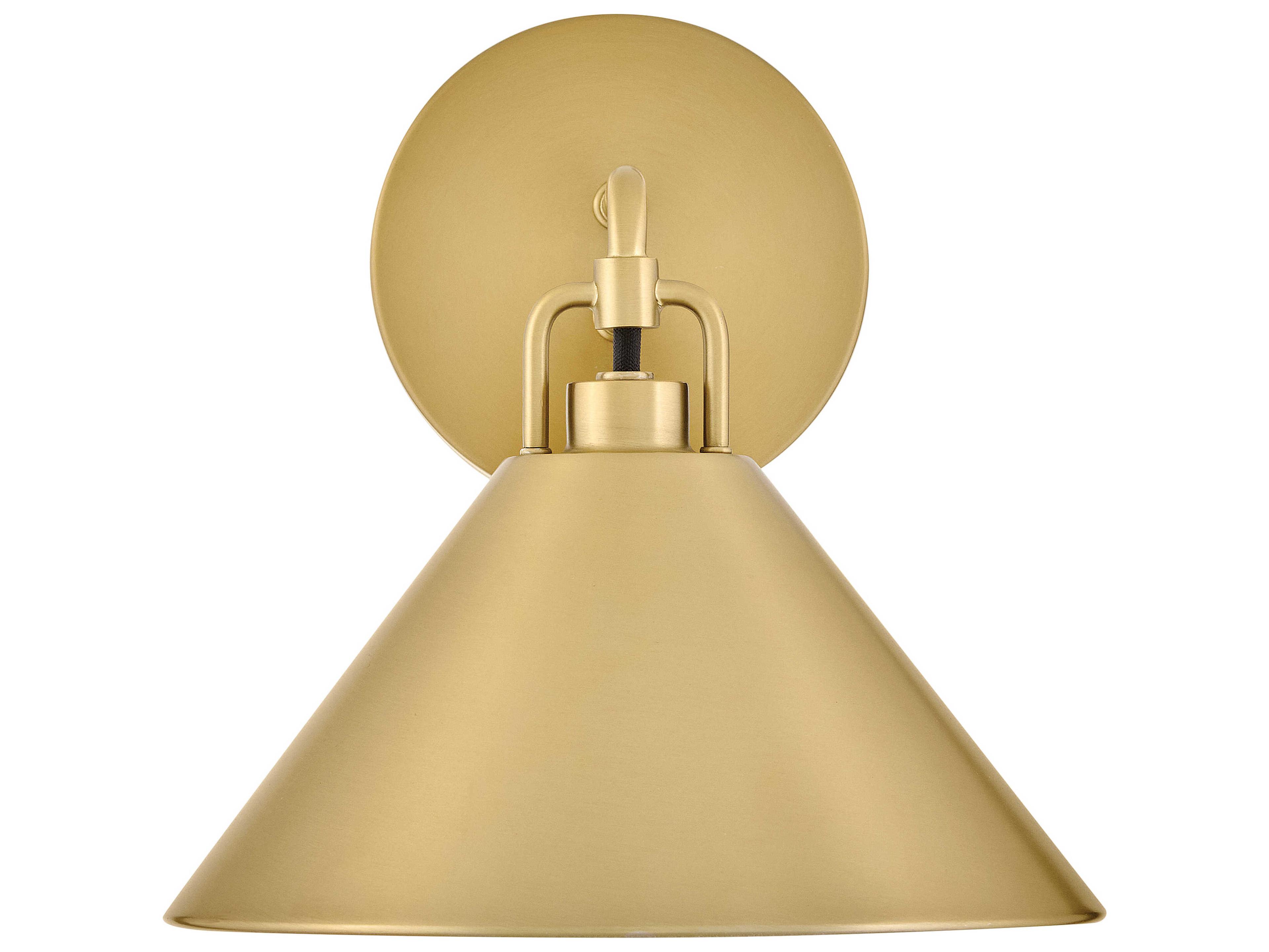 Lark Living Milo 1-Light Lacquered Brass Wall Sconce