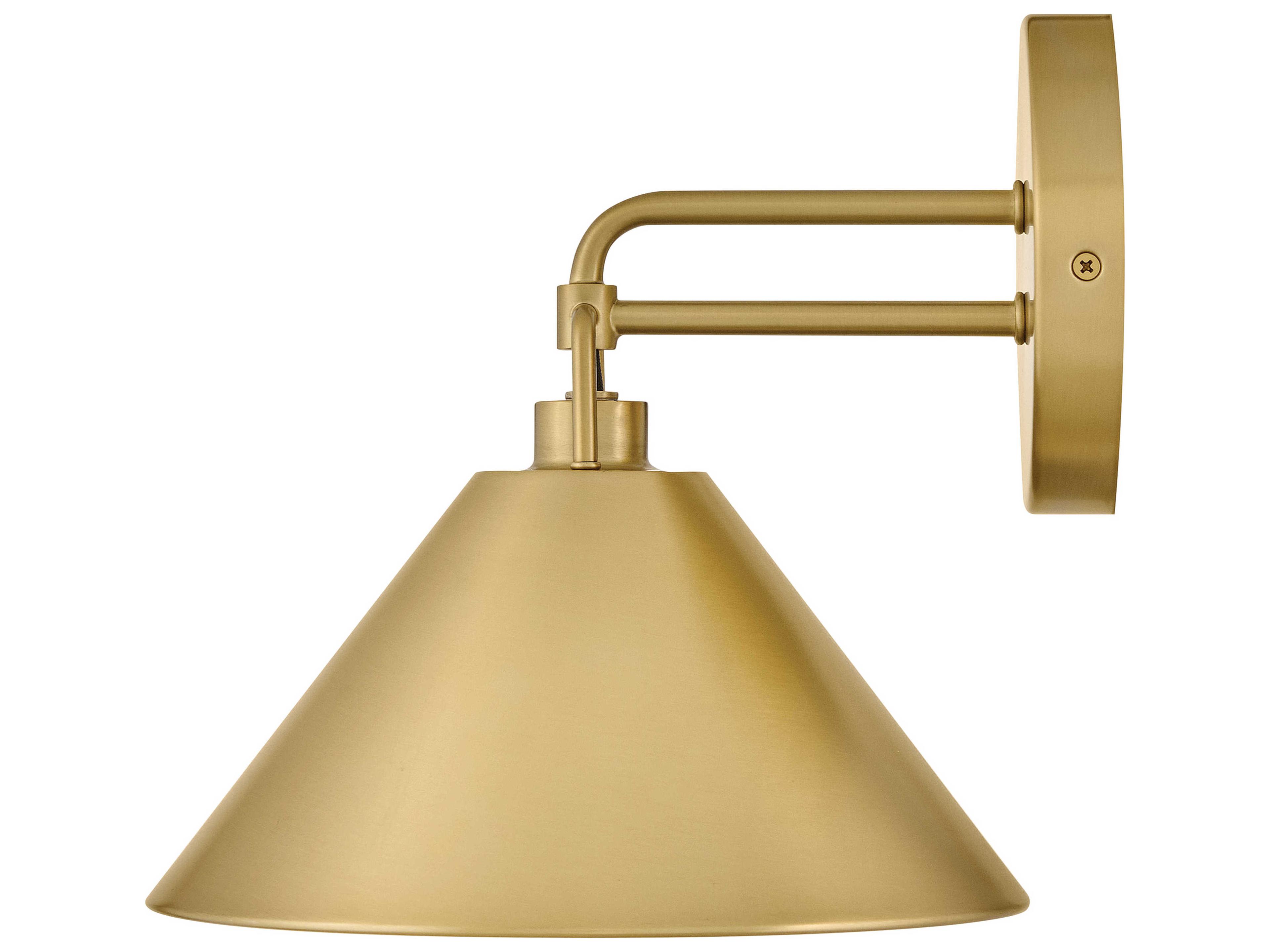 Lark Living Milo 1-Light Lacquered Brass Wall Sconce