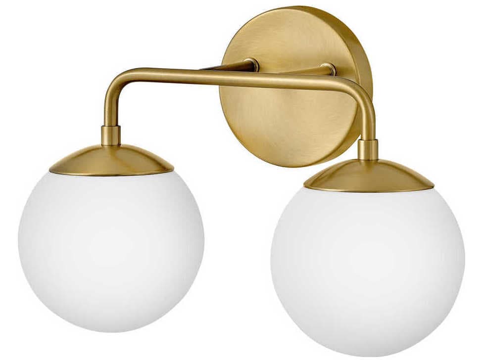 Lark Living Julep 2-Light Lacquered Brass Vanity Light