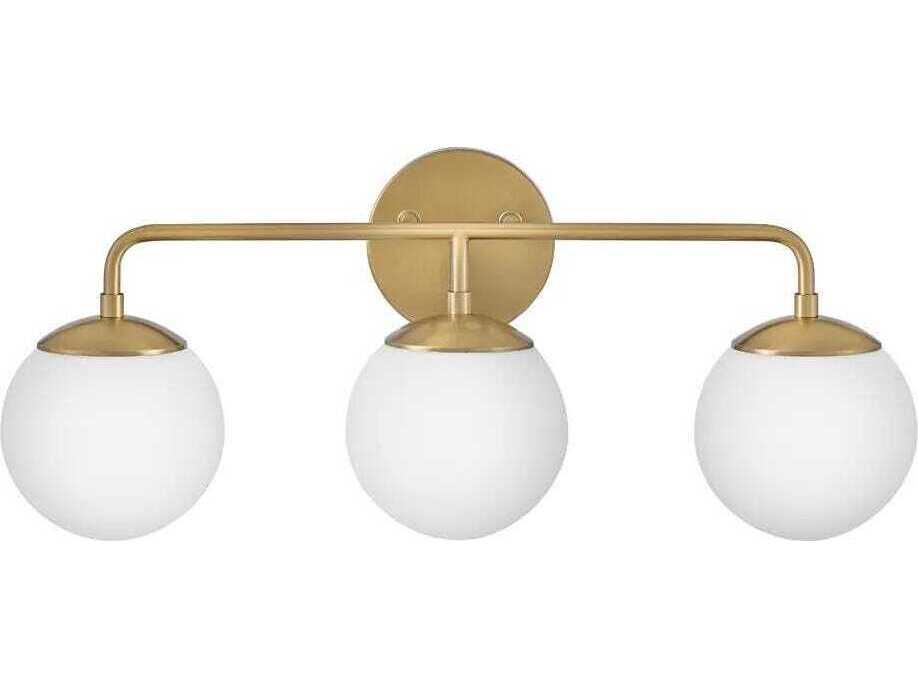 Lark Living Julep 3-Light Lacquered Brass Vanity Light