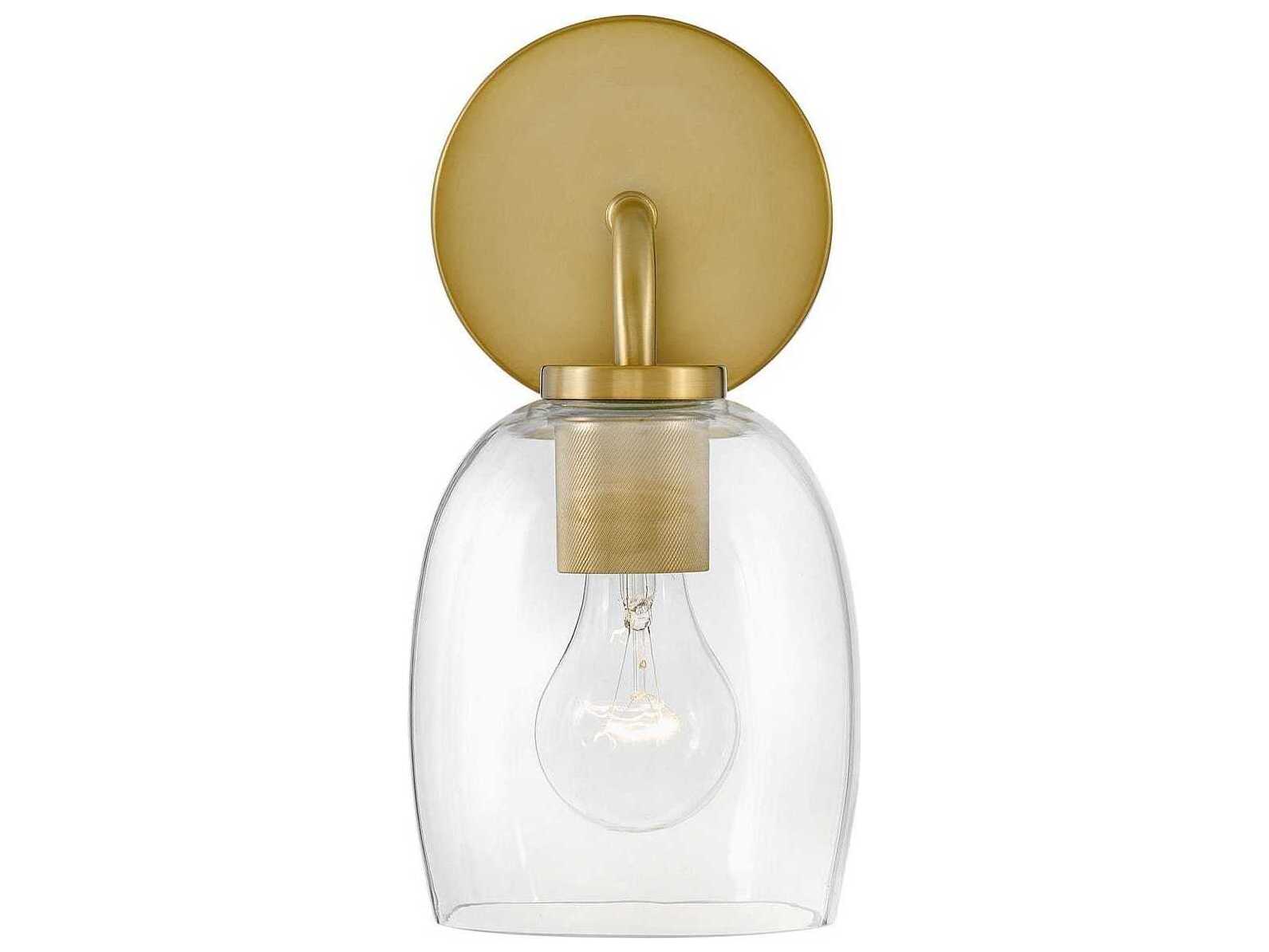 Lark Living Percy 1-Light Lacquered Brass Wall Sconce